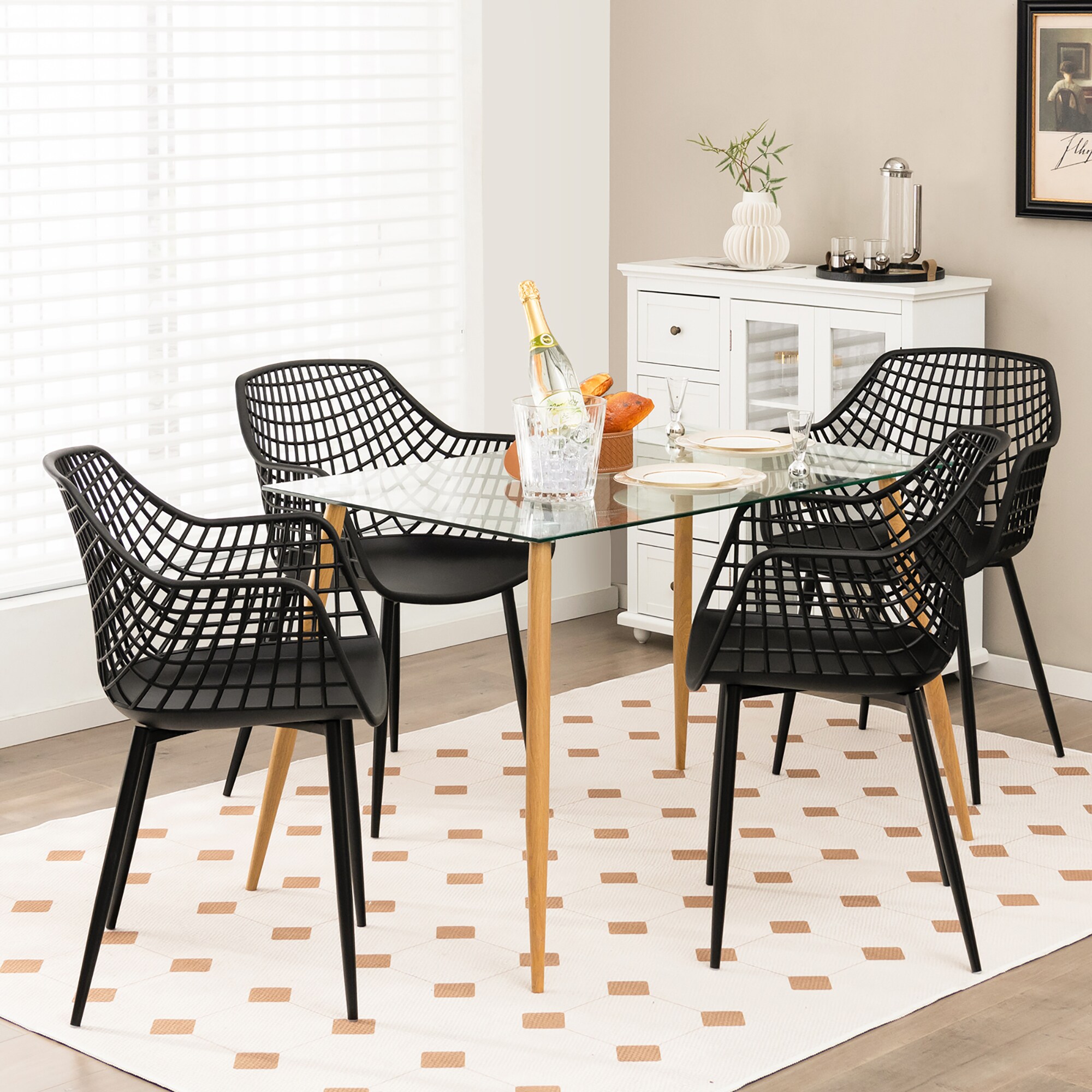Goplus LWS00329 Dining-Chairs - View #3