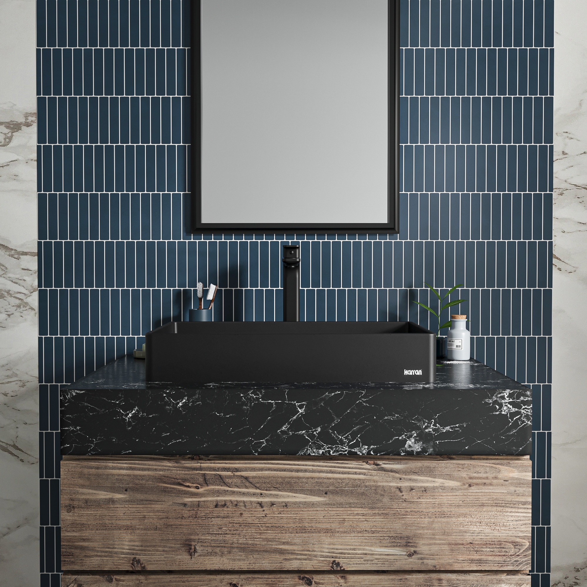 Karran SQS500BL Bath-Sink - View #8