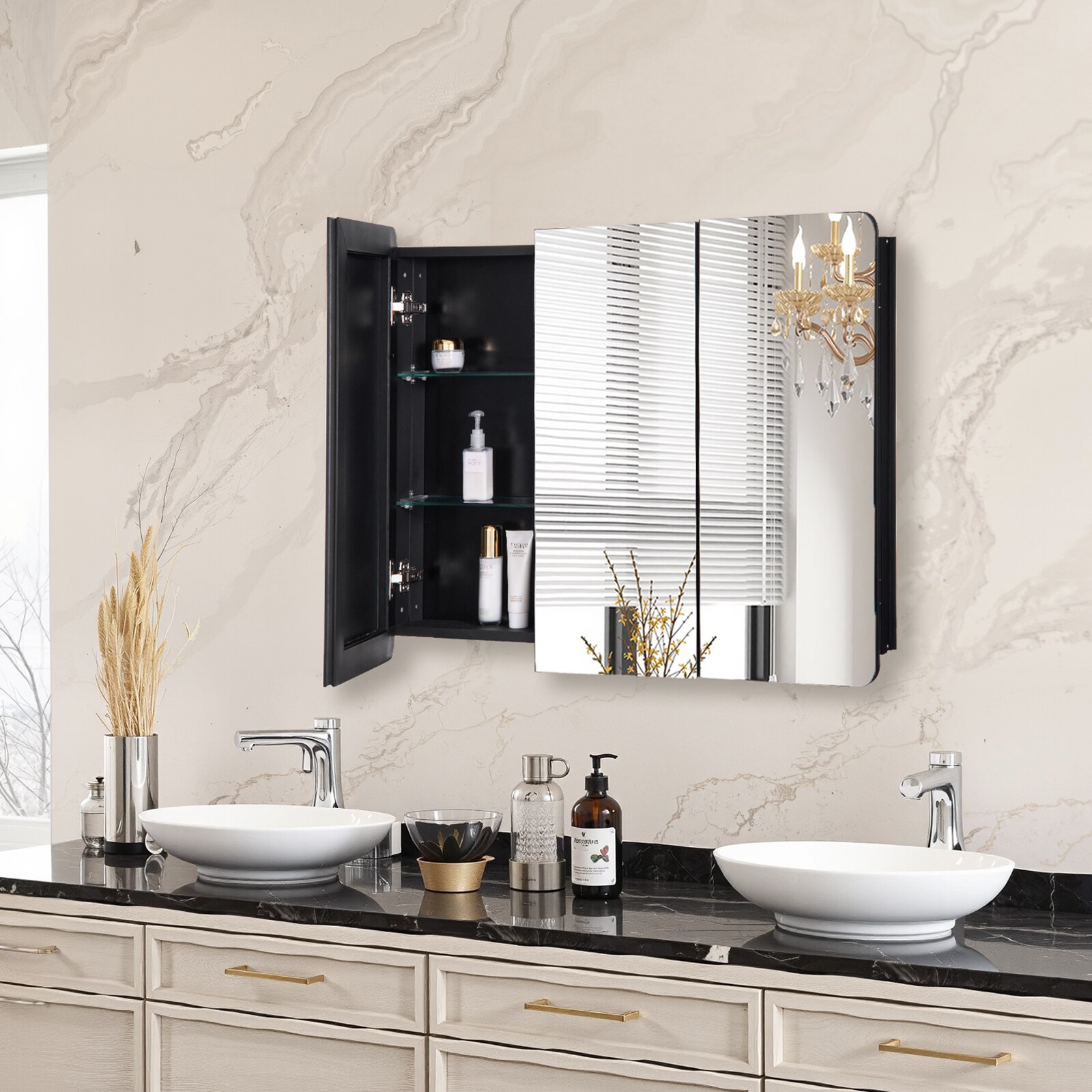 VEVOR JXYJJXJ25540X2HYLV0 Bathroom-Wall-Cabinets - View #2