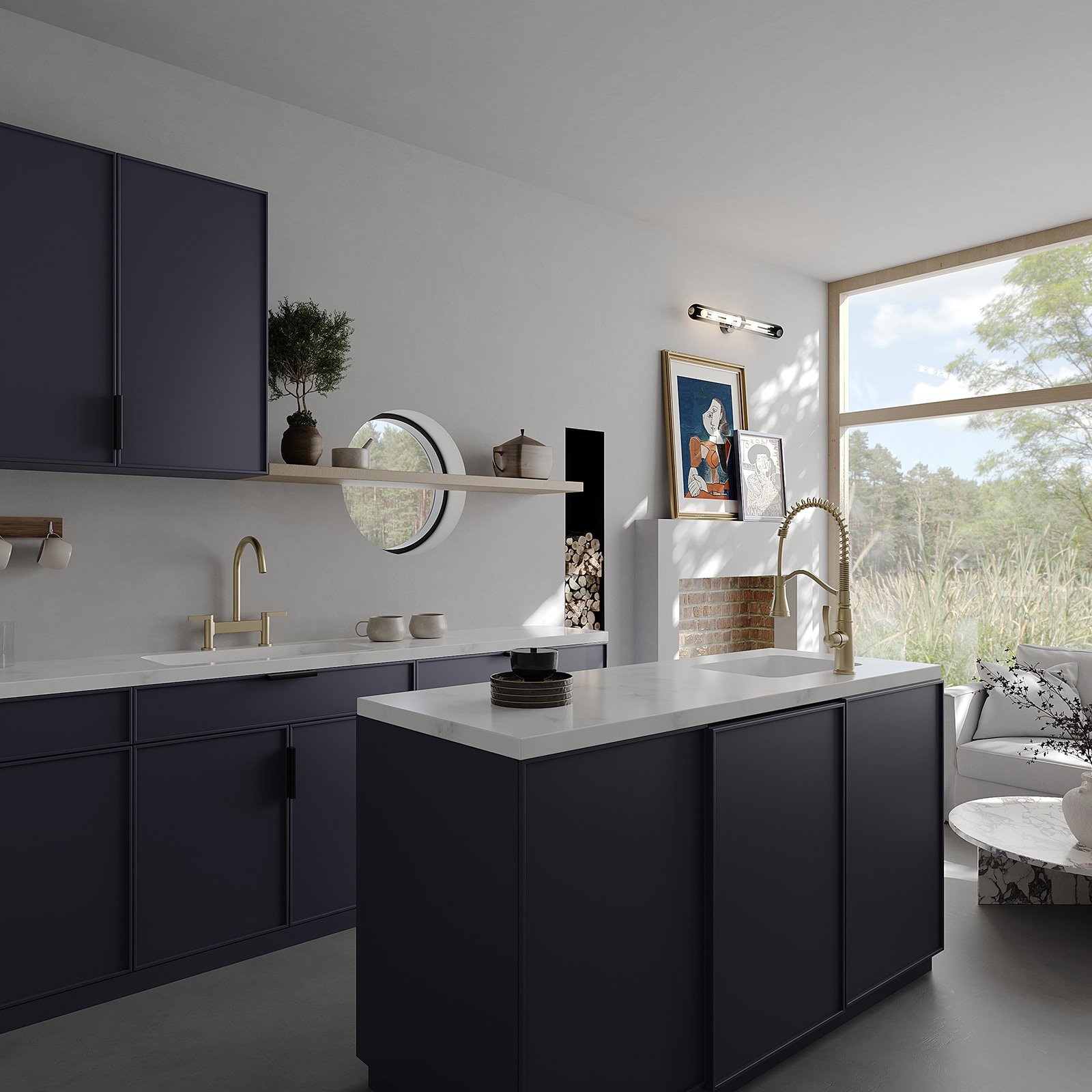 BWE C-4081-BG Kitchen-Faucets - View #5