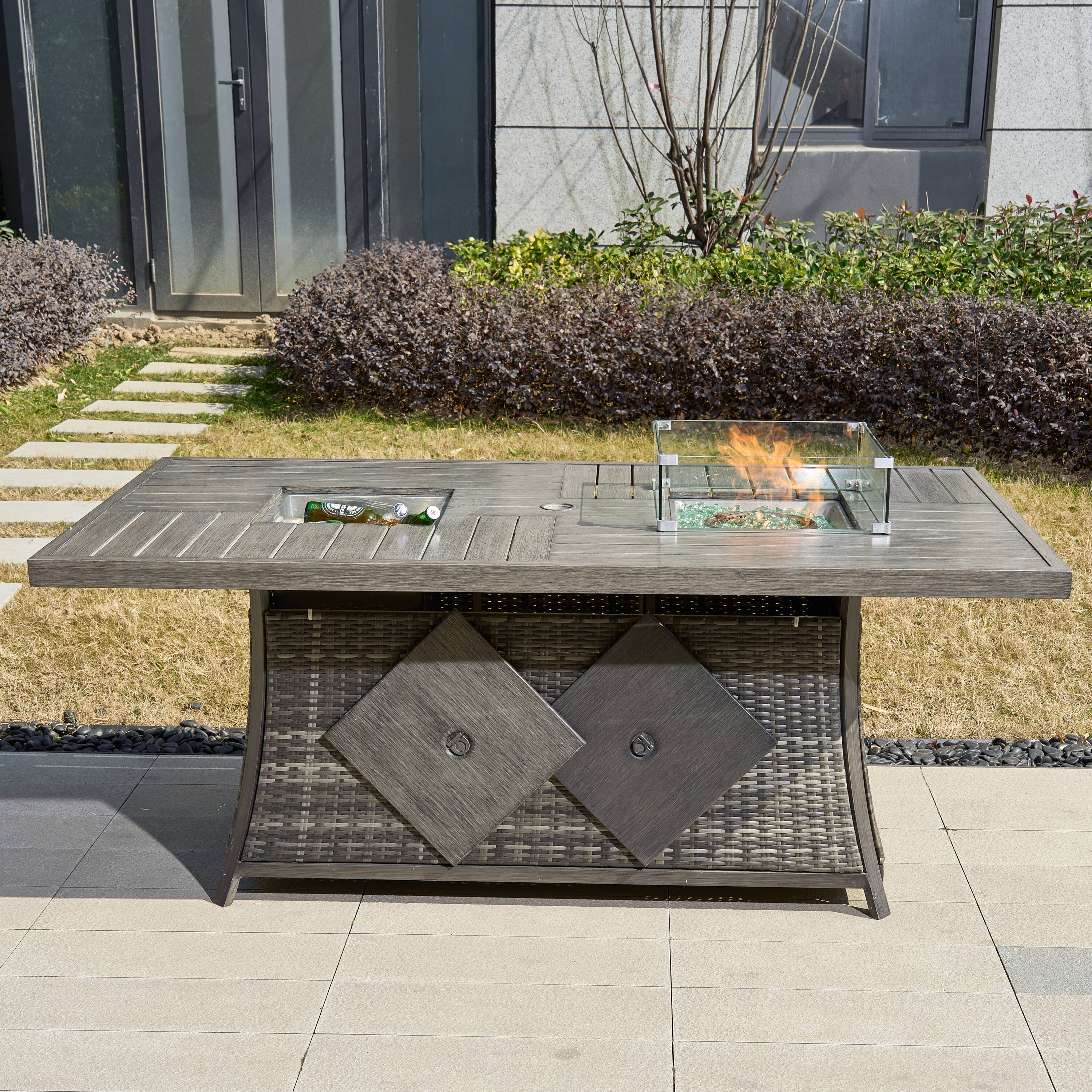 Direct Wicker PAG-1106FI-GR-T Outdoor-Gas-Firepits - View #3