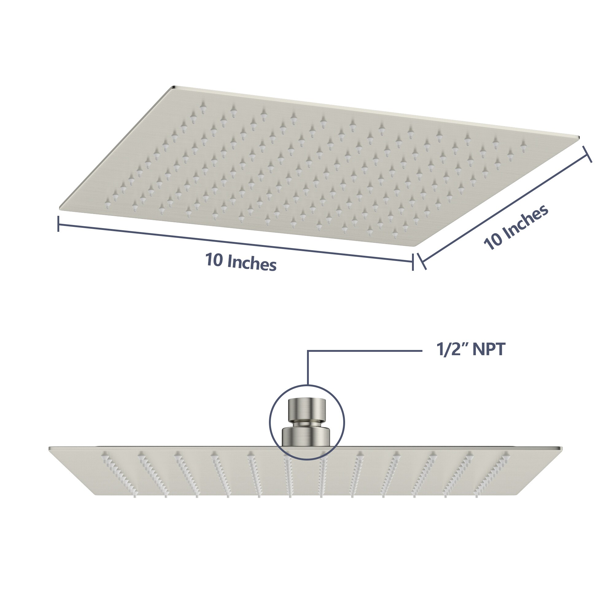 KICHAE KSLF17004-SS Fixed-Showerhead - View #2
