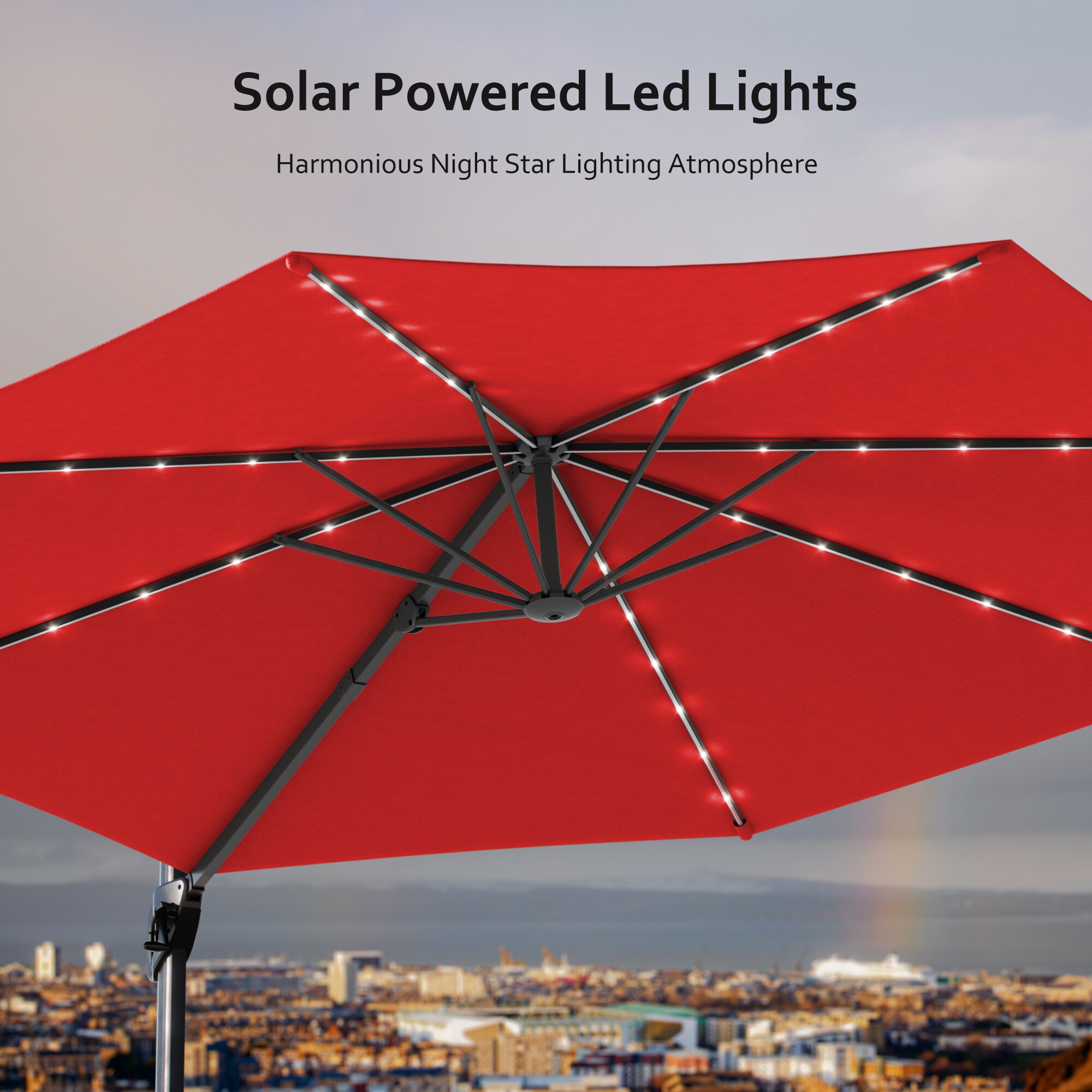 ACEGOSES LW-LED-330RD Umbrellas-2 - View #7