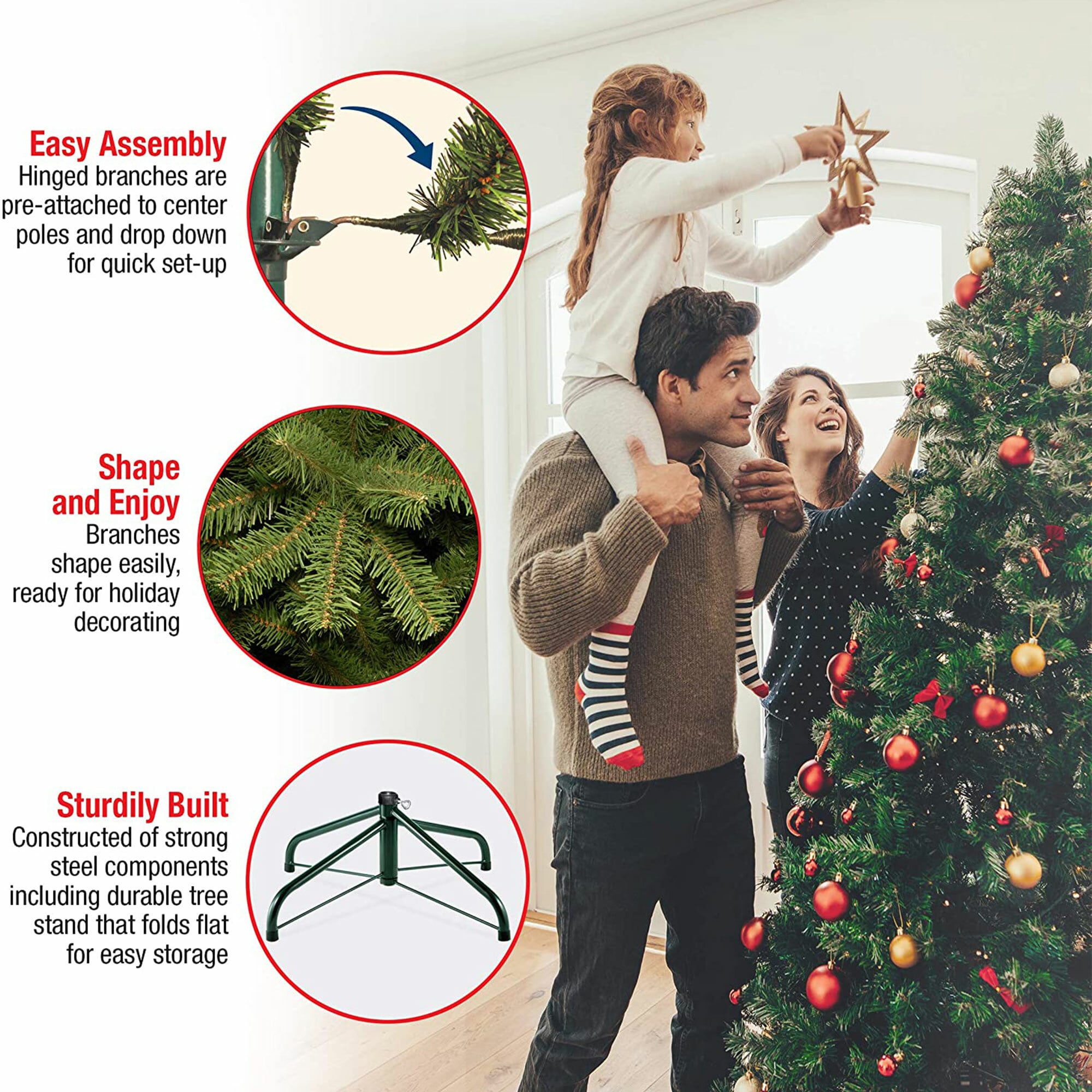 National Tree Company 235564 Artificial-Christmas-Trees - View #3