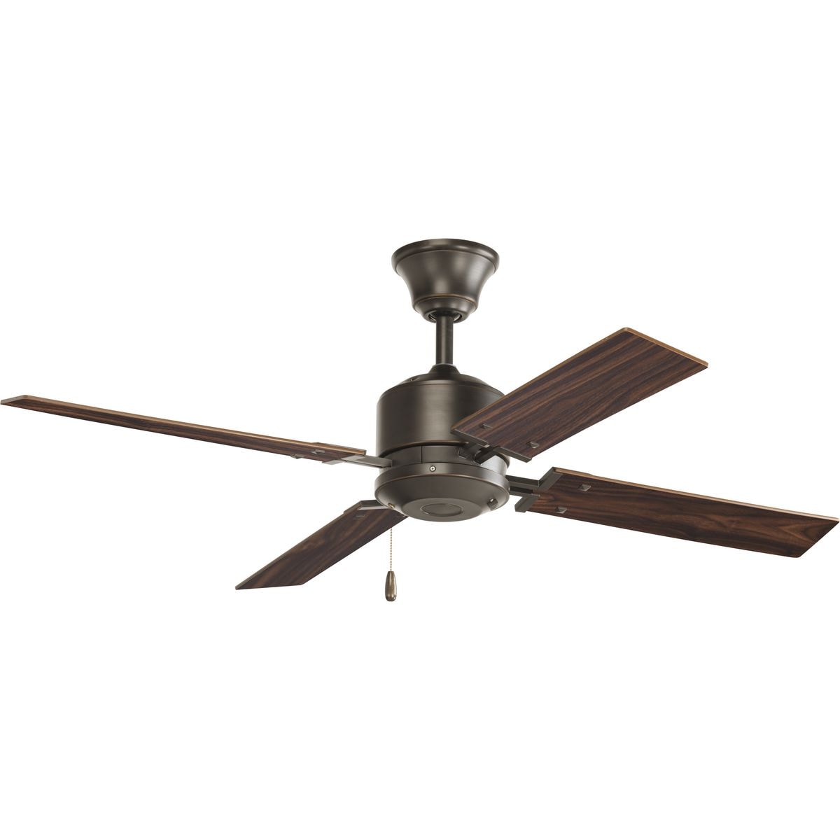 Antique Bronze 52" Ceiling Fan with Reversible Blades