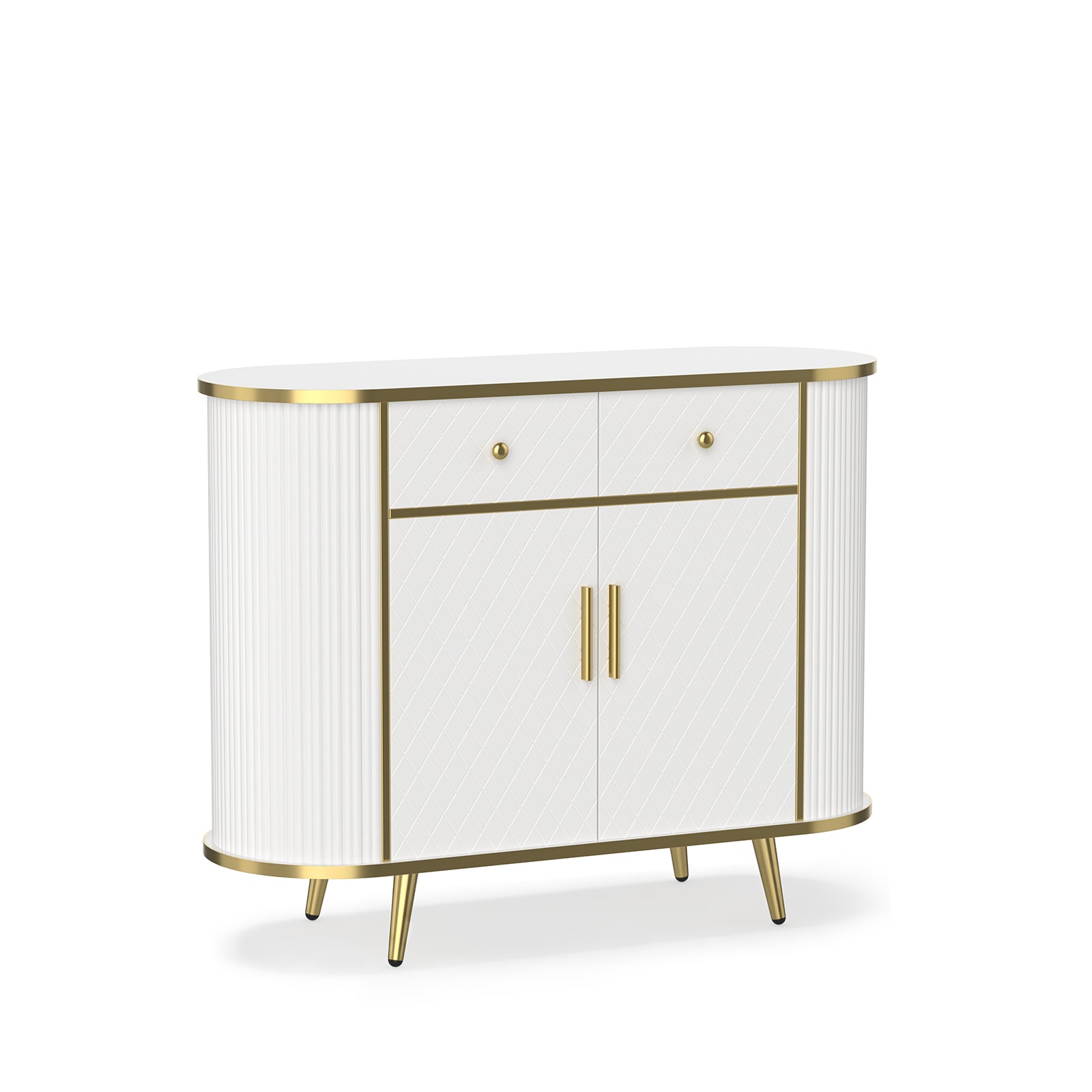 Pocassy White Armoire