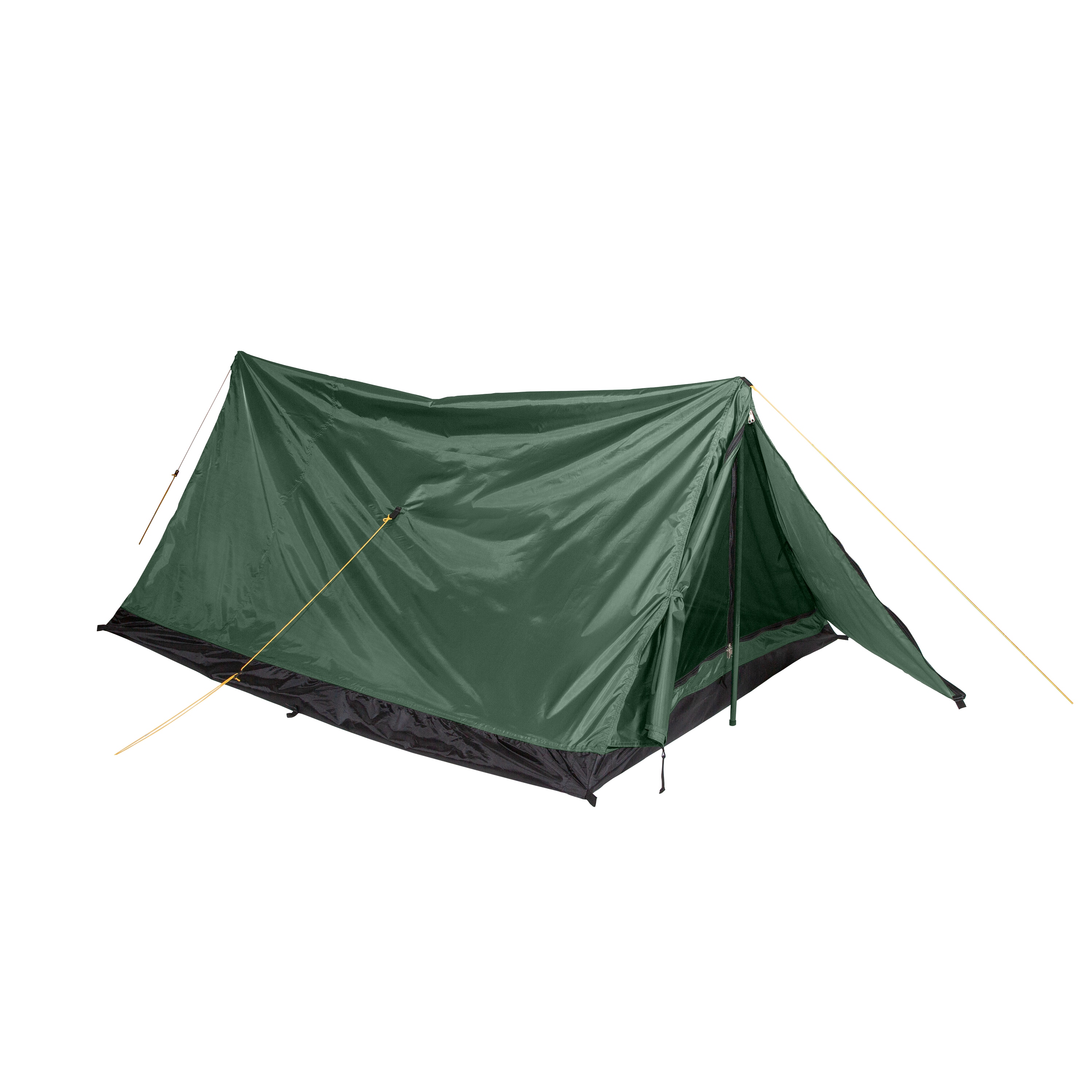 Forest Green 2-Person Three-Season Backpacking Tent with Carry Bag