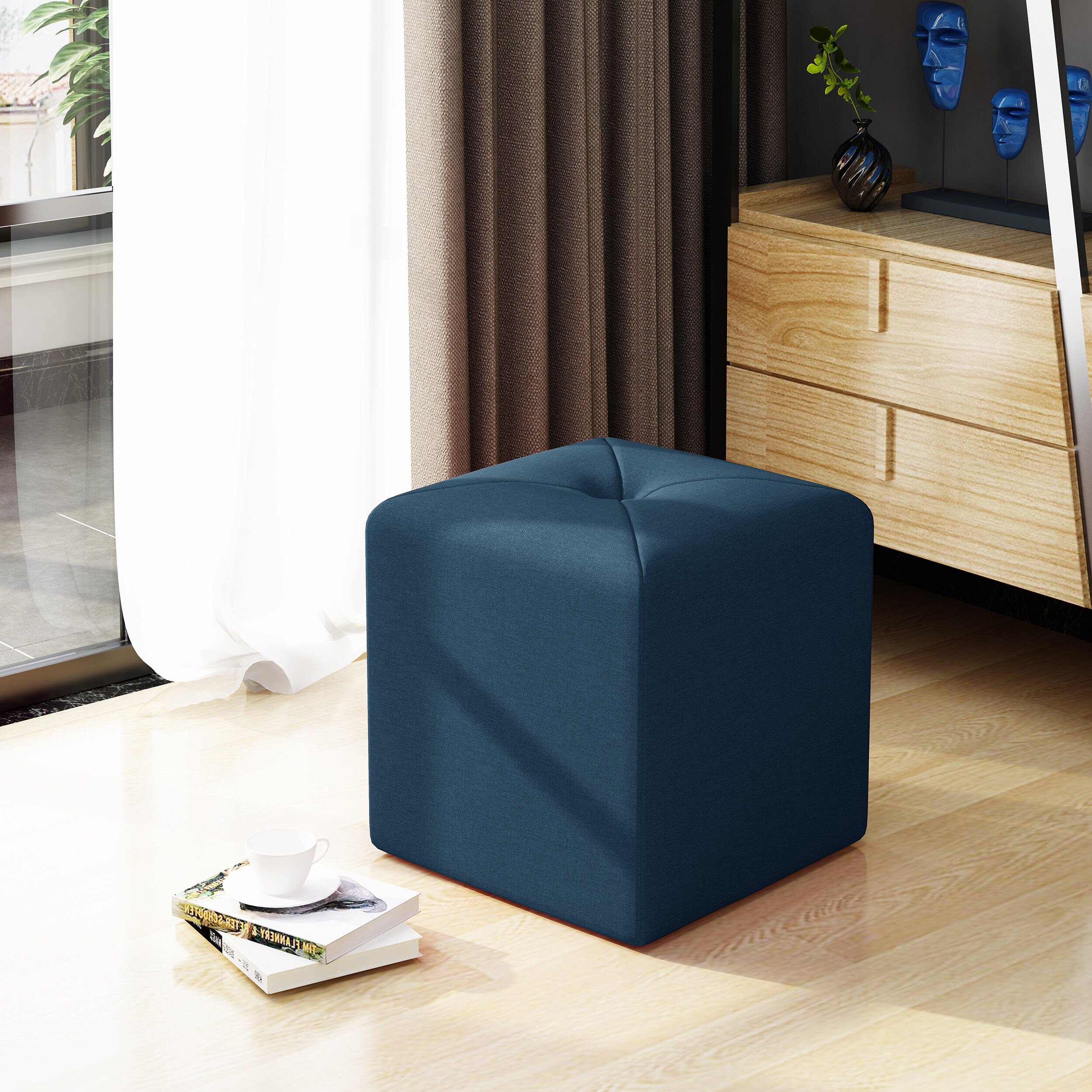 ModernLuxe L3P-62599.00NBLU Indoor-Ottomans - View #3