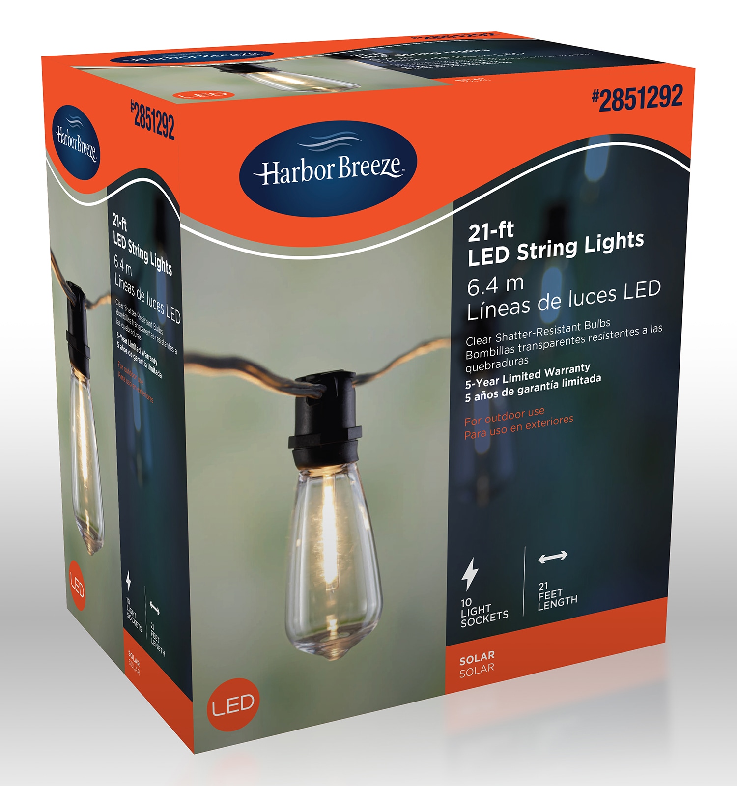 Harbor Breeze SLS10BR Patio-String-Lights - View #14