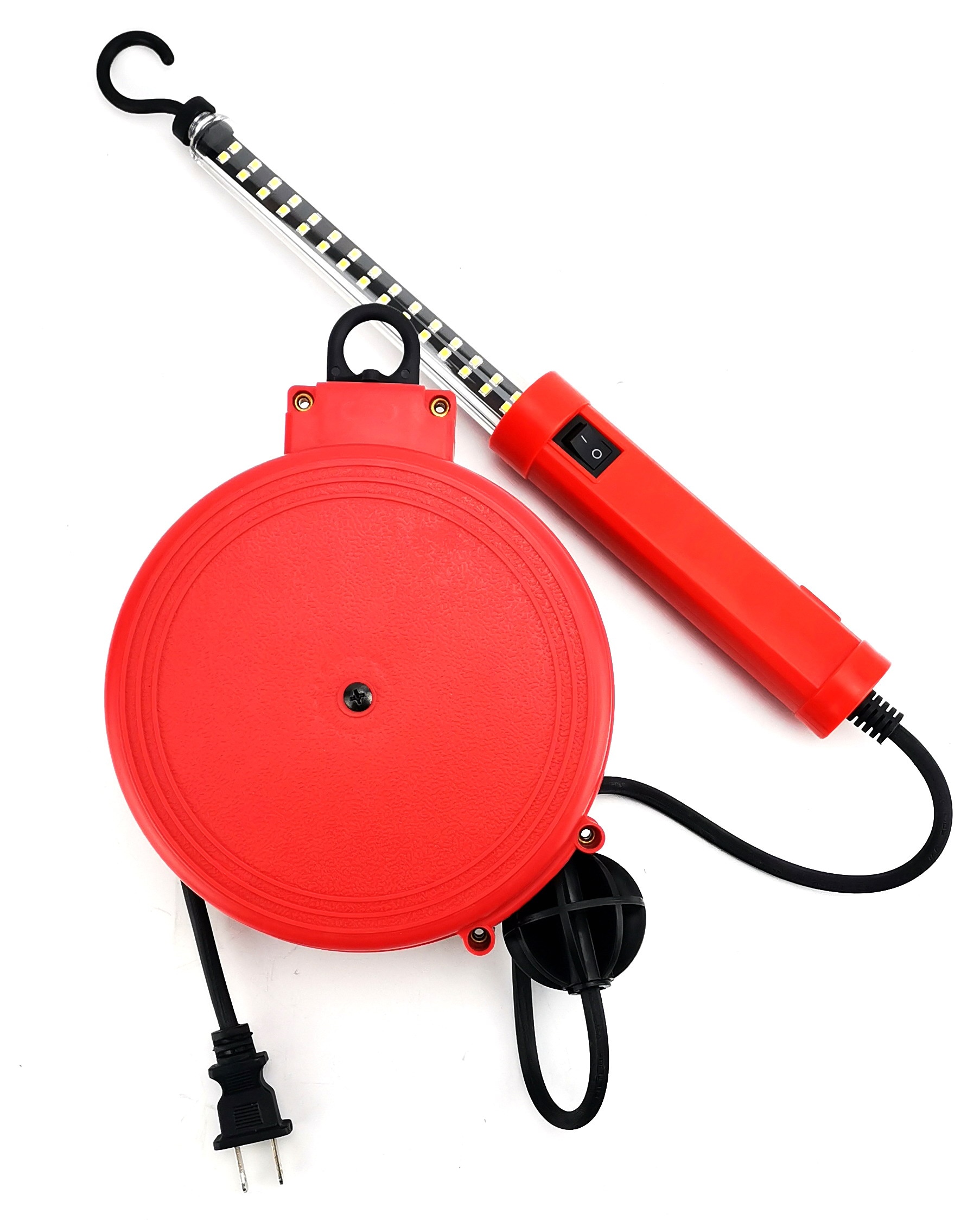 Utilitech Utilitech 20 Ft. Retractable Cord Reel with Work Light in the