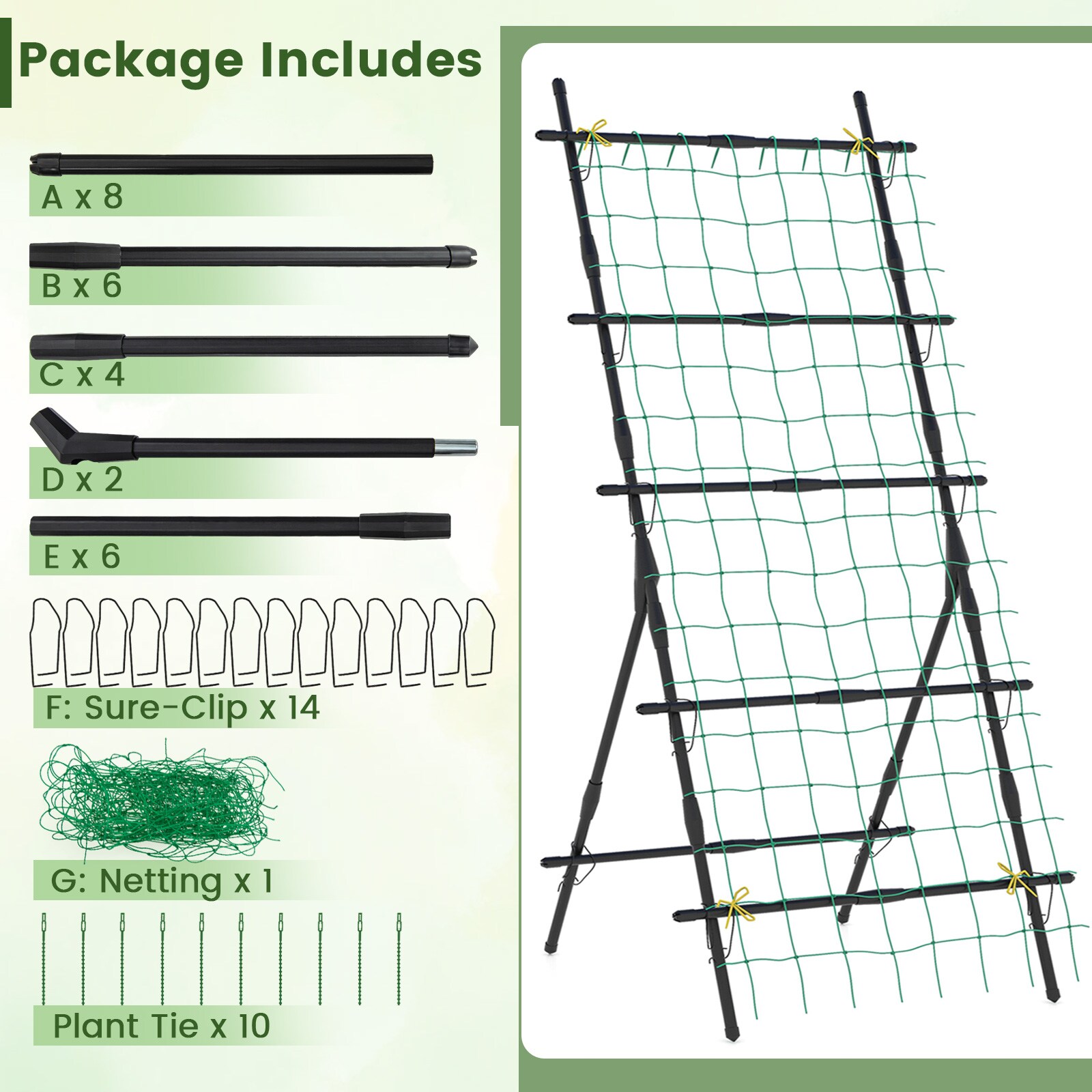 YSGT416672BK Garden-Trellis - View #11