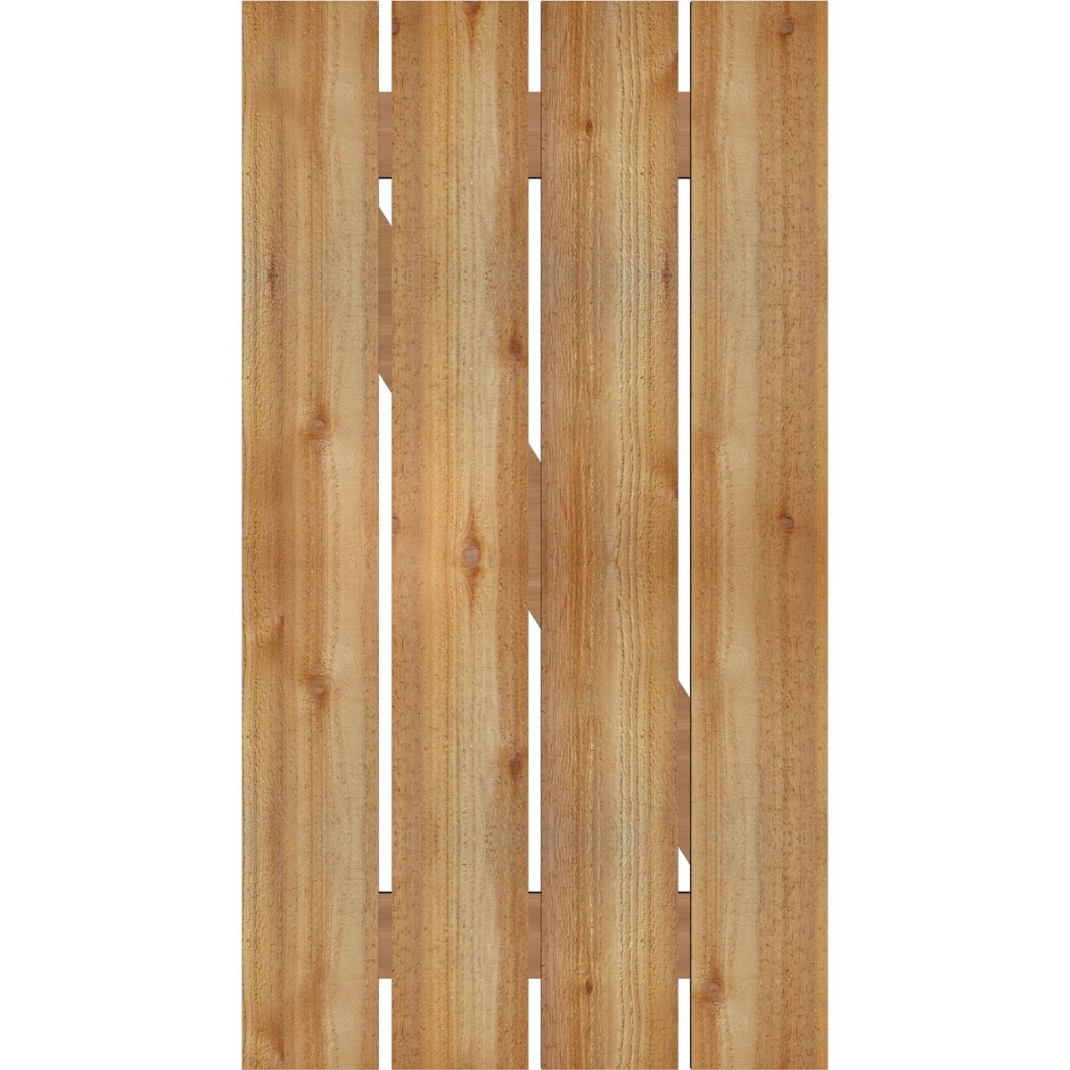 Ekena Millwork RBS06Z23X042RWR Exterior-Shutters - View #4