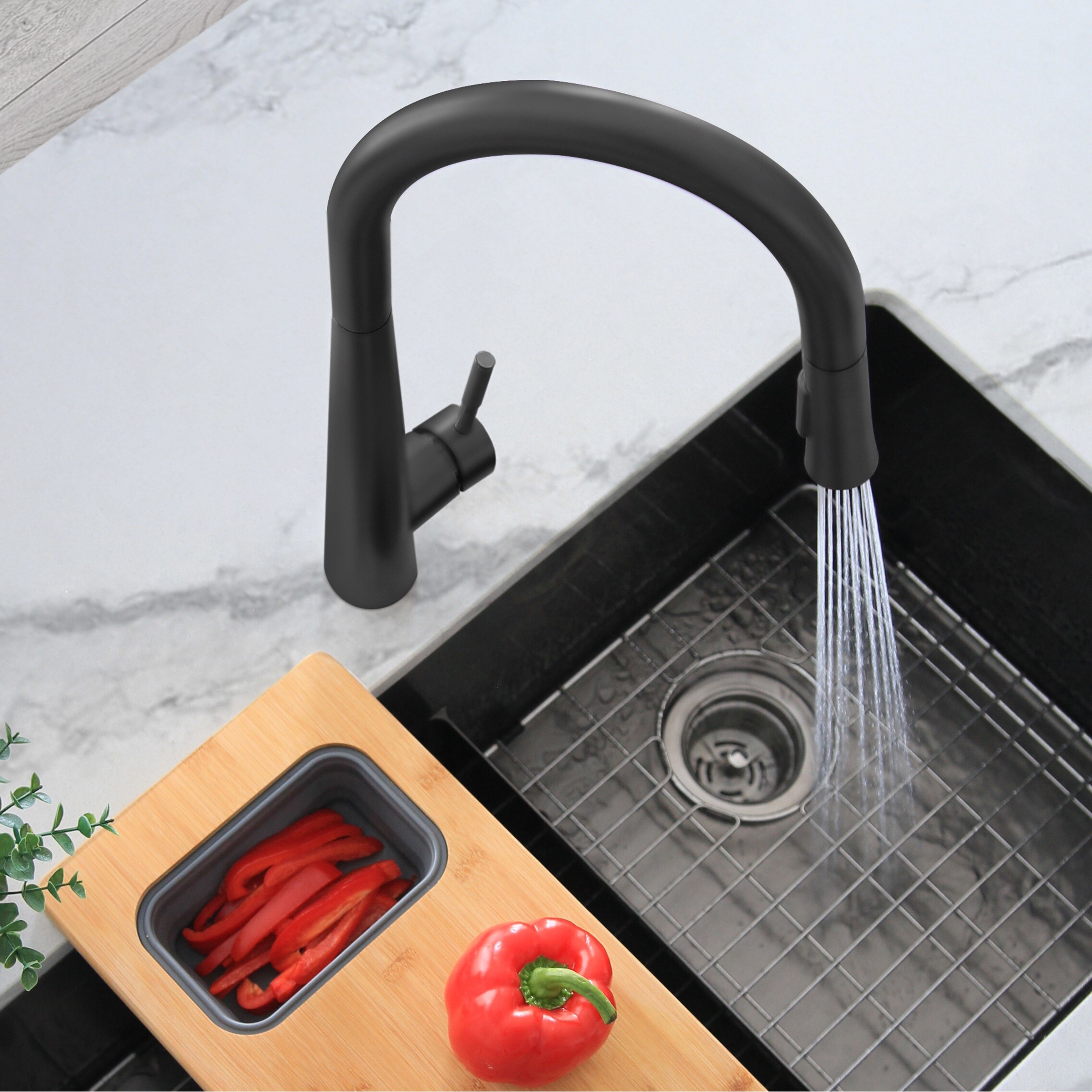 Stylish K-135N Kitchen-Faucets - View #2