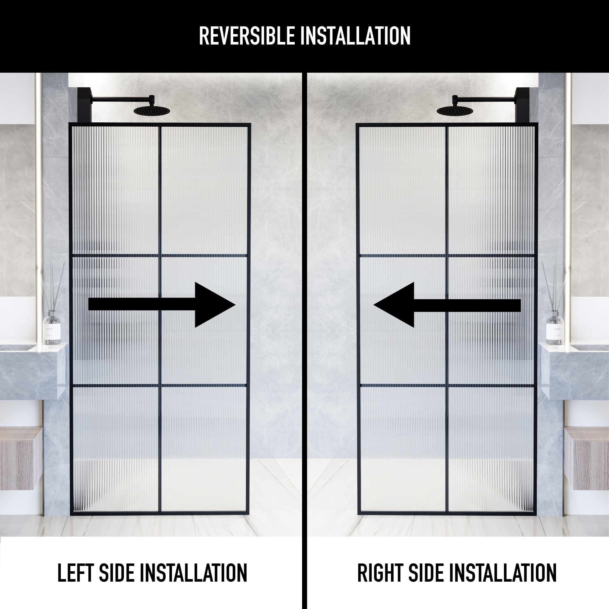 VIGO VG6091MBFL3474 Shower-Doors - View #3