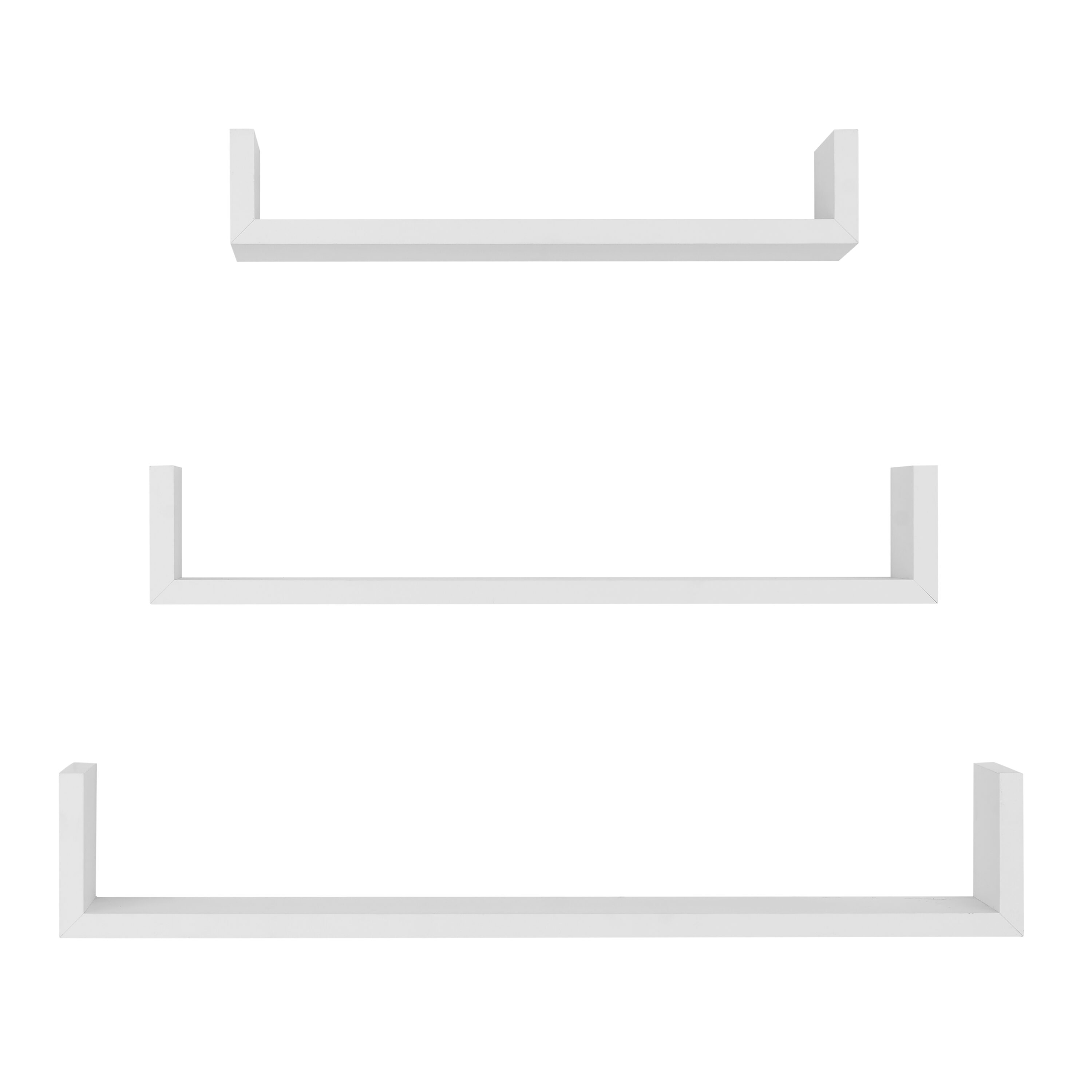 Danya B. XF22039WH Wall-Mounted-Shelving - View #2
