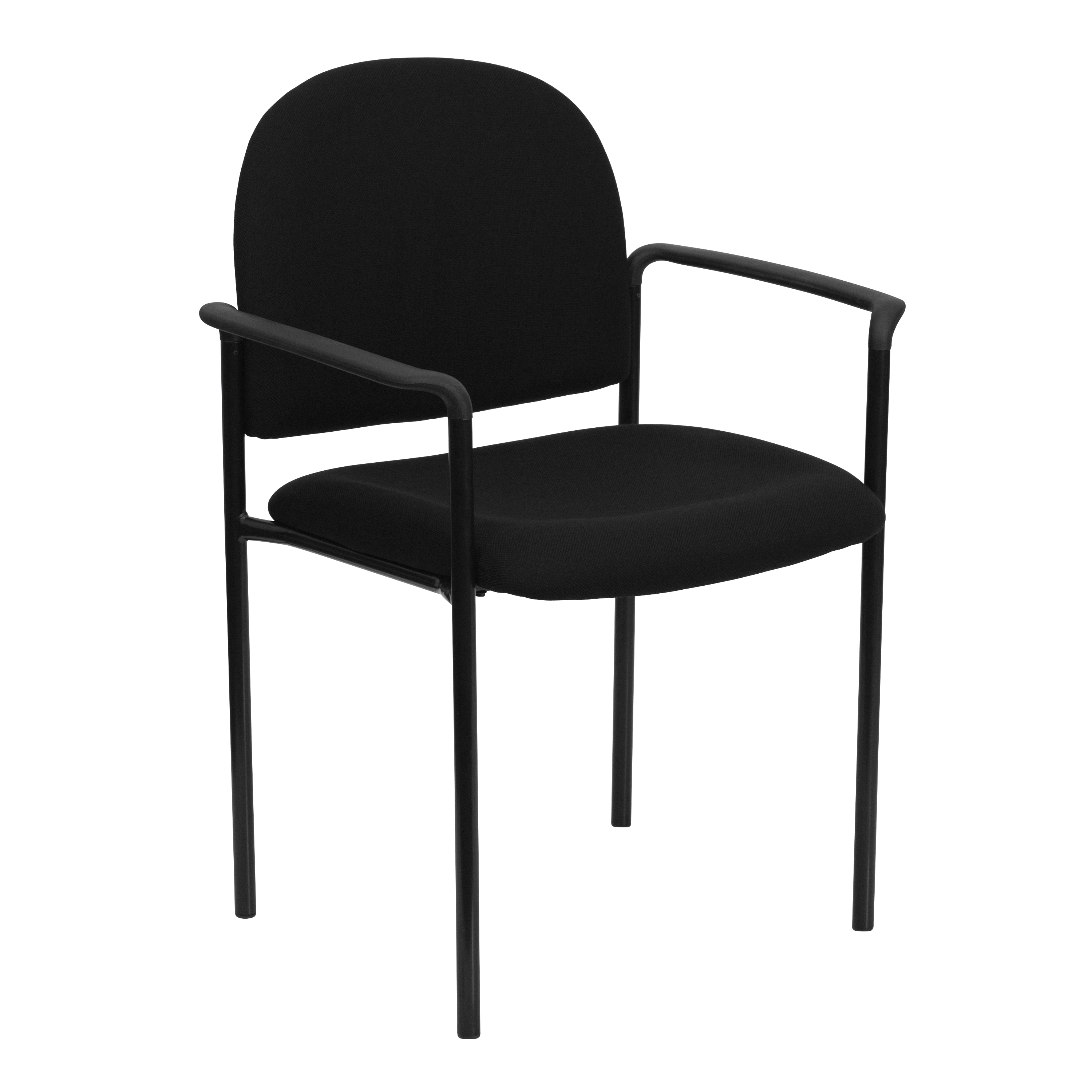 Flash Furniture 812581017908 Modern Black Fabric Accent Chair