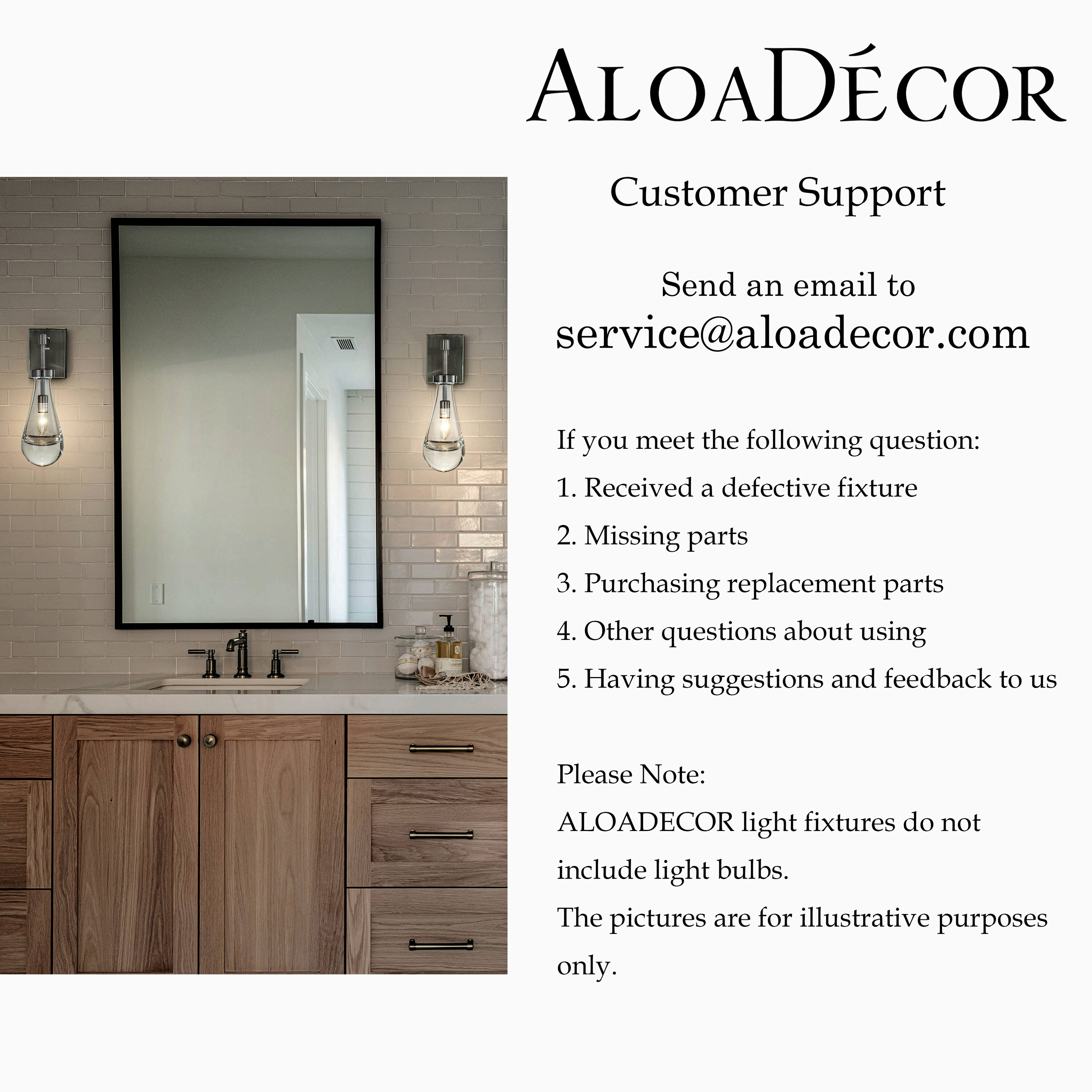 AloaDecor Lighting L7179W12BBN05A b089995 - View #9