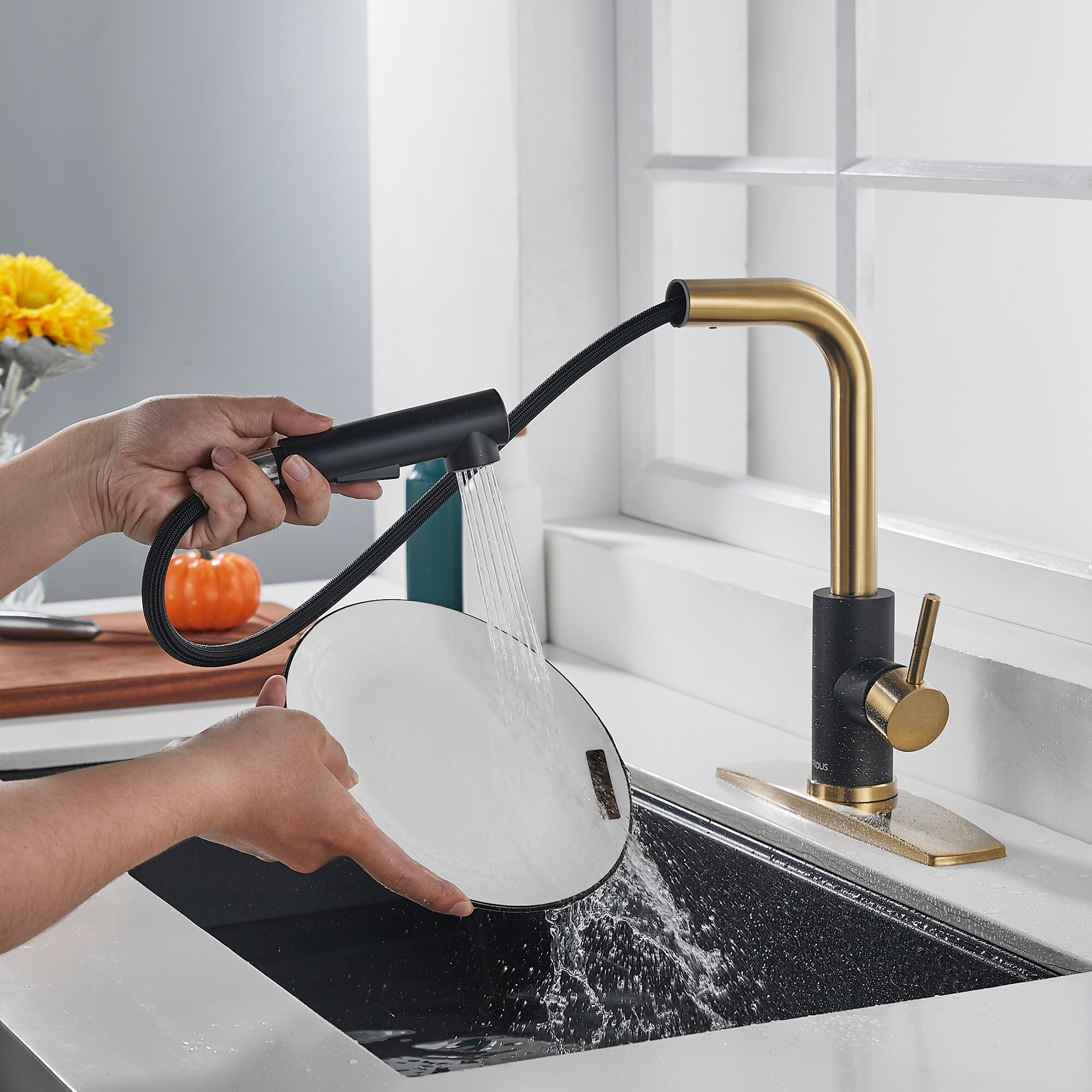 FORIOUS LL0025BG Kitchen-Faucets - View #10