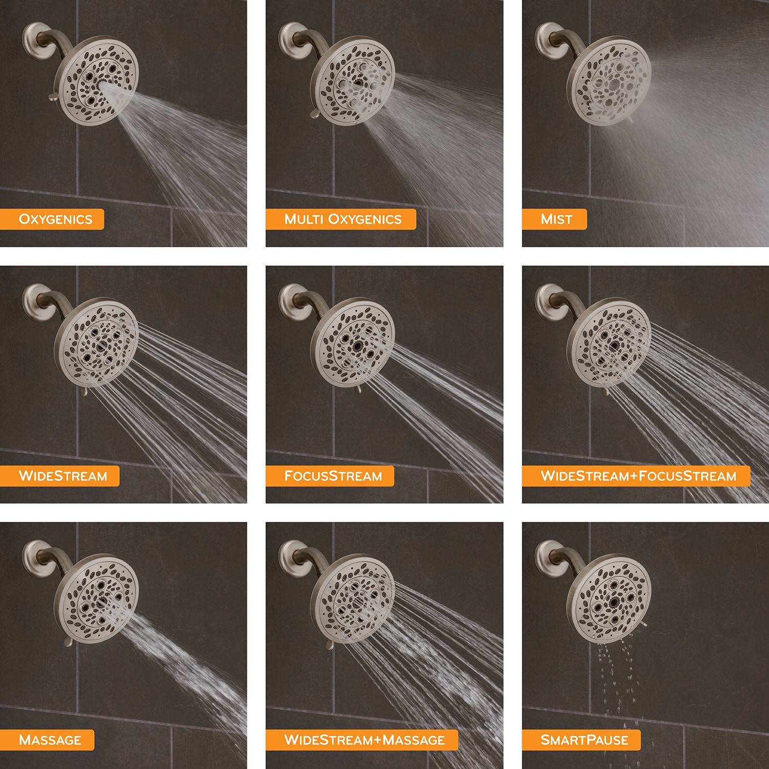 Oxygenics 99566 Fixed-Showerhead - View #3