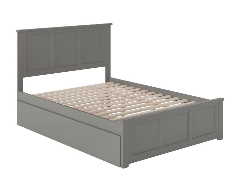 atlantic furniture madison full platform bed with trundle