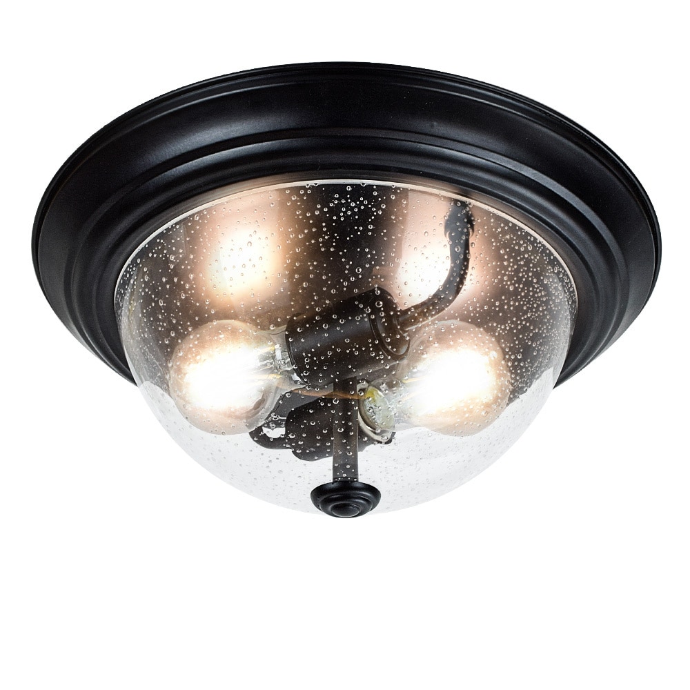 Depuley WSCL39-B2 13.1-in Glass/Metal Metal Ceiling Light Mount