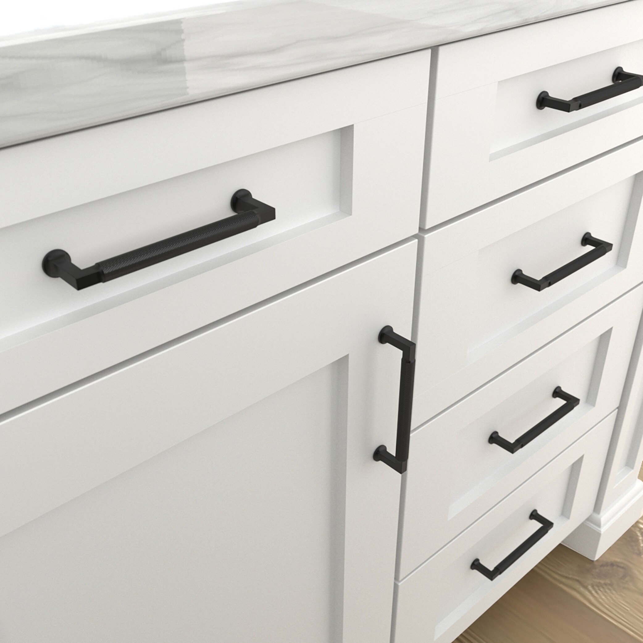 allen + roth CAB-128-448-MB-6P Cabinet-Pulls - View #6