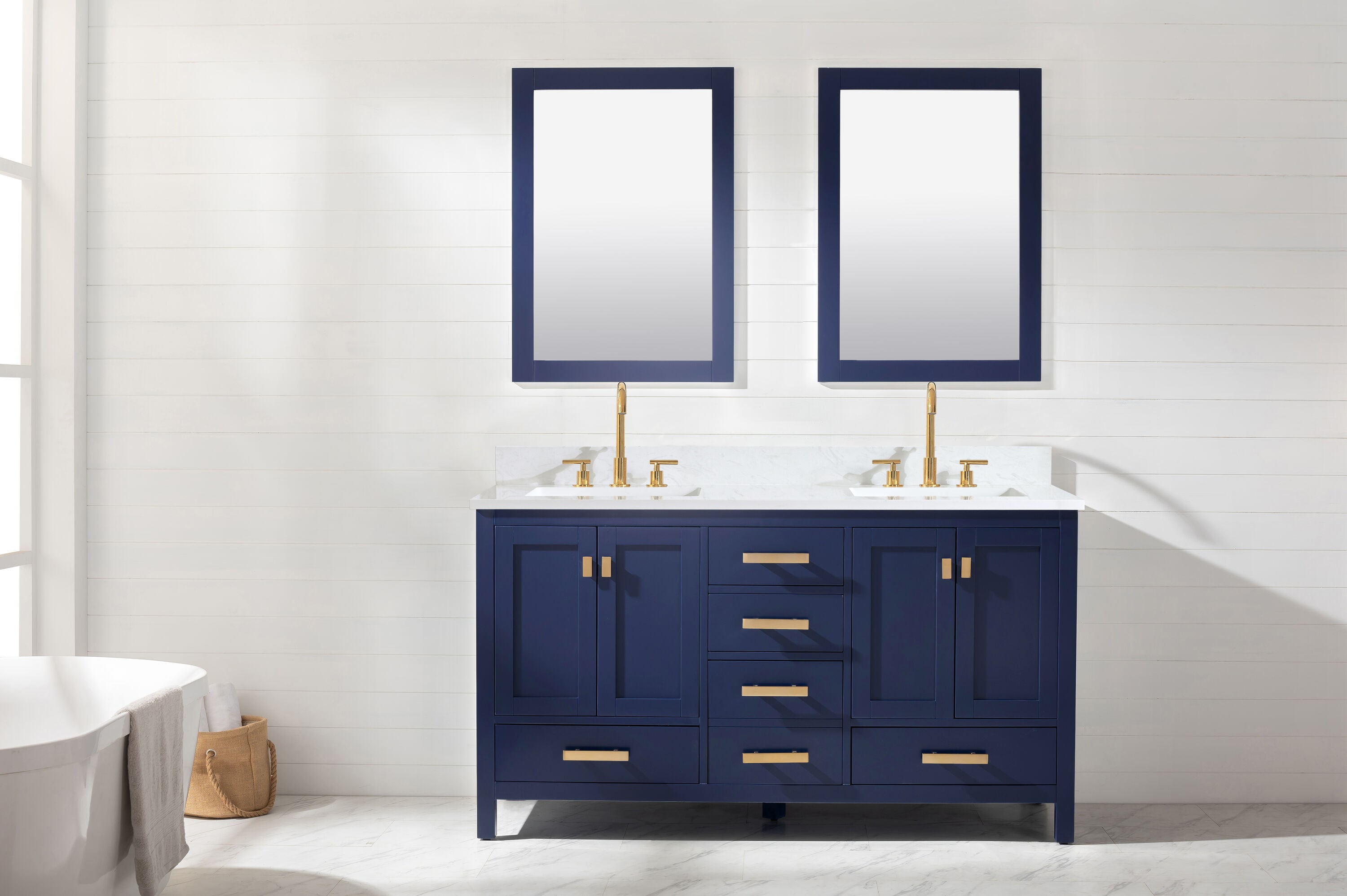 Design Element V01-60-BLU Bath-Vanity-Combo - View #2
