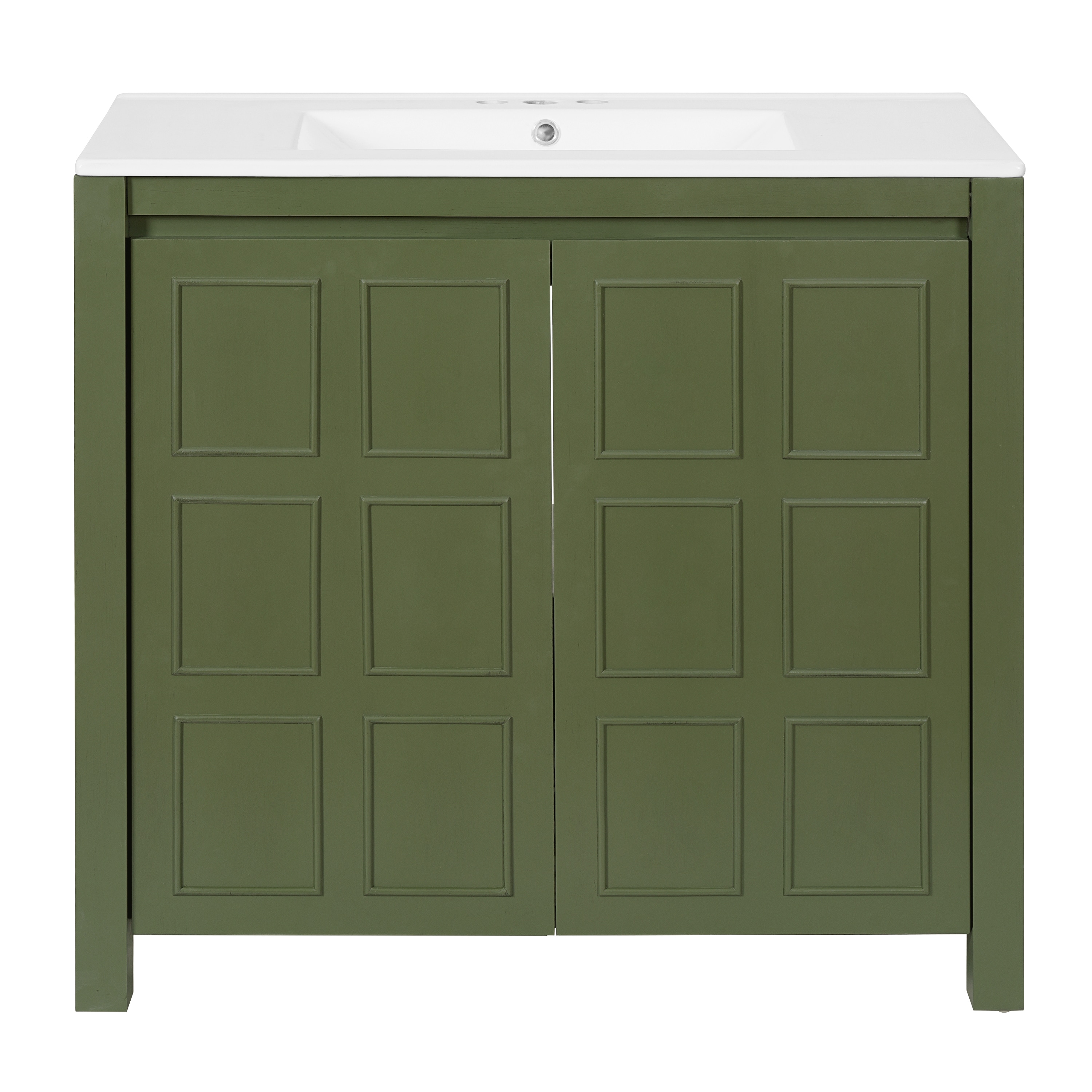 Iseryn YSG666FP255 Bath-Vanity-Combo - View #2