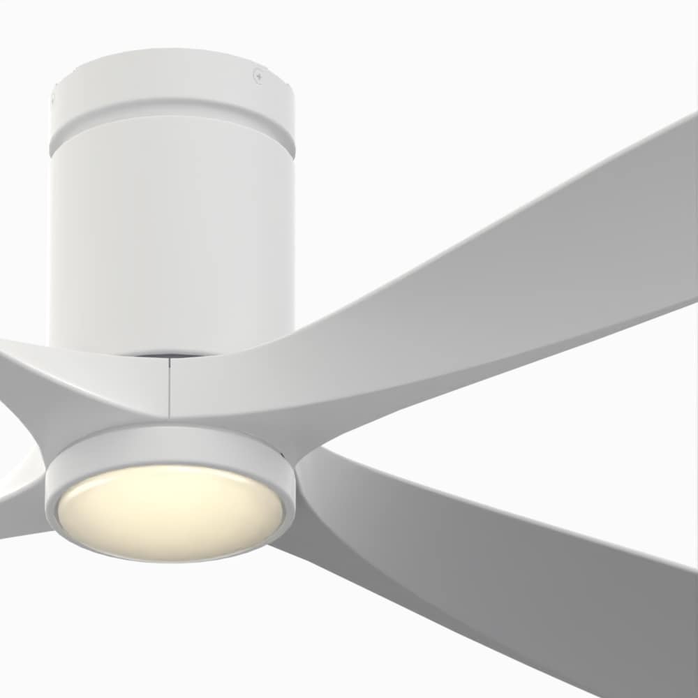 Fanimation Studio Collection AireFlush 52-in Matte White
