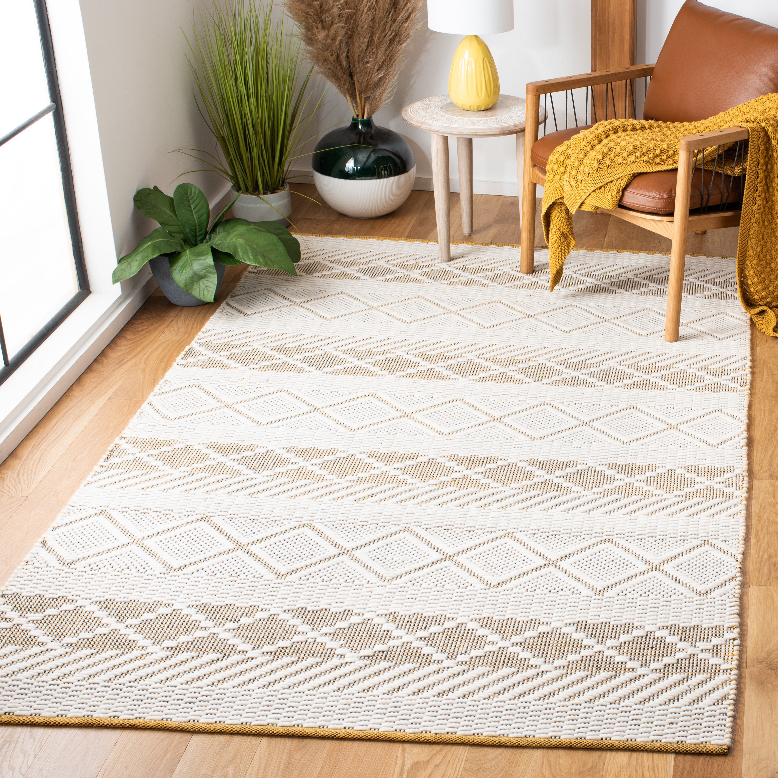 Matted Alexey Natural Bath Mat with Non-Slip Backing