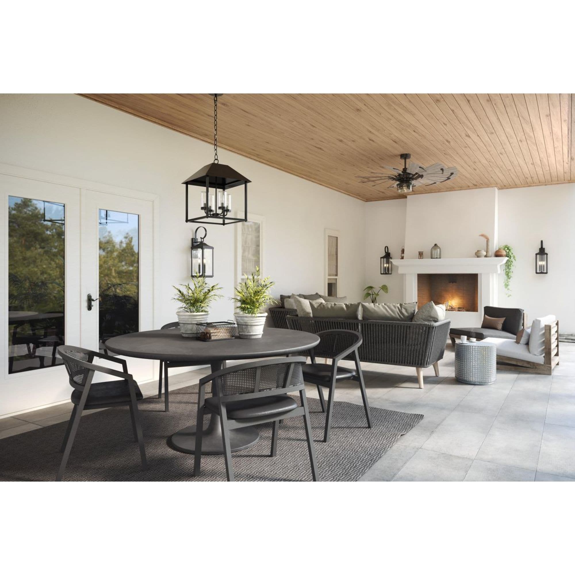 Progress Lighting P260004-31M-WB Ceiling-Fan-Blade-Arms - View #2