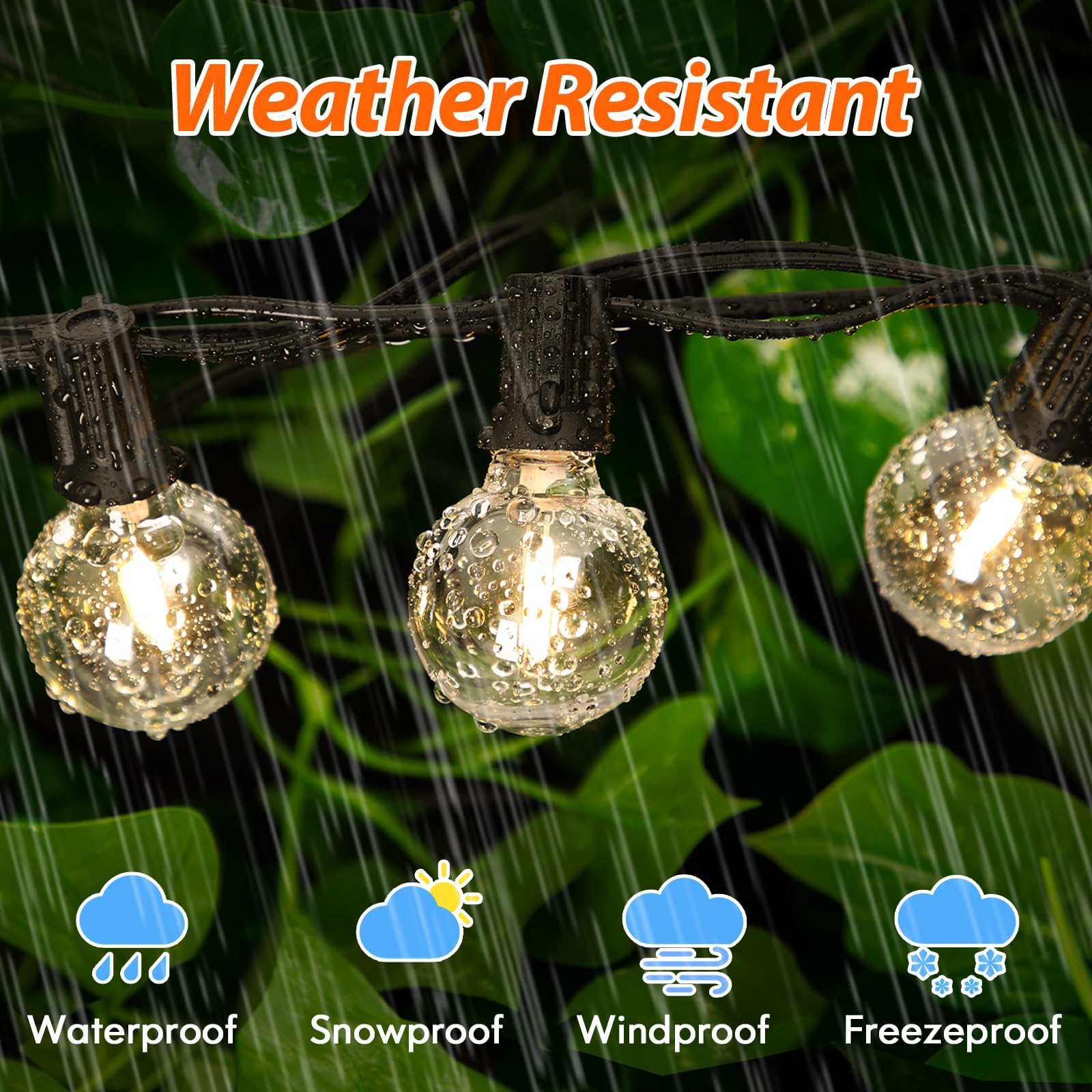 Etokfoks LET0203S57 Patio-String-Lights - View #4