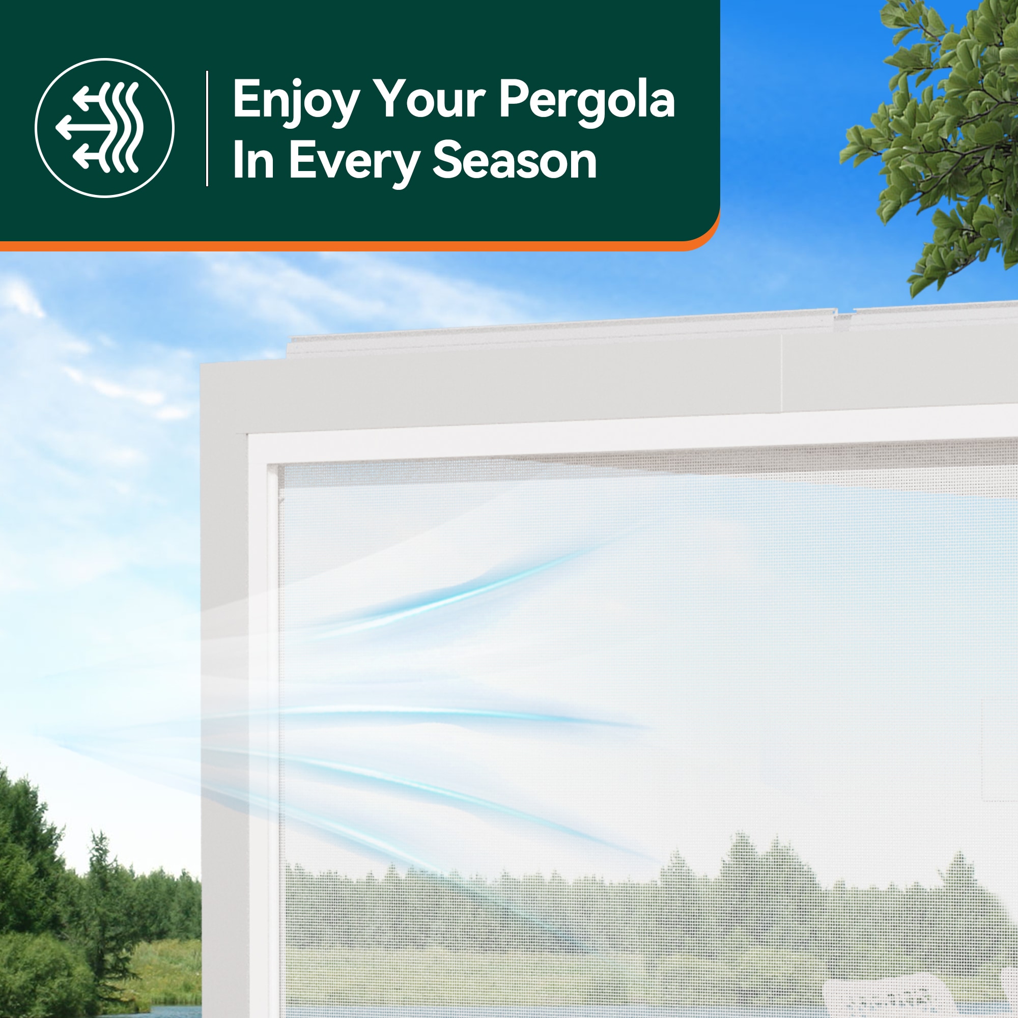 ELEVATE OUTDOORS ELO149-APS10W Pergola-Parts-Accessories - View #5