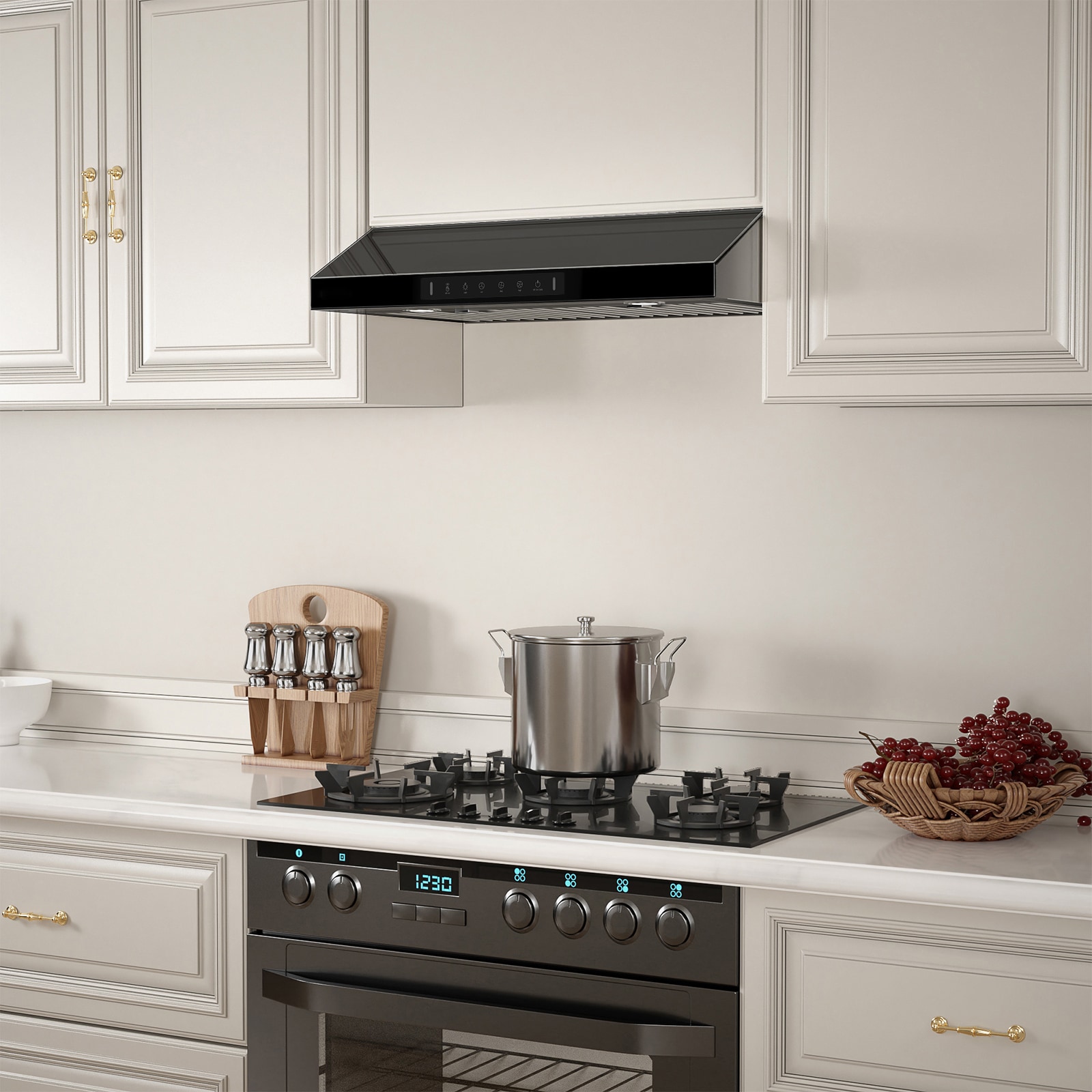 VIKIO VKLC0236BN Undercabinet-Range-Hoods - View #5