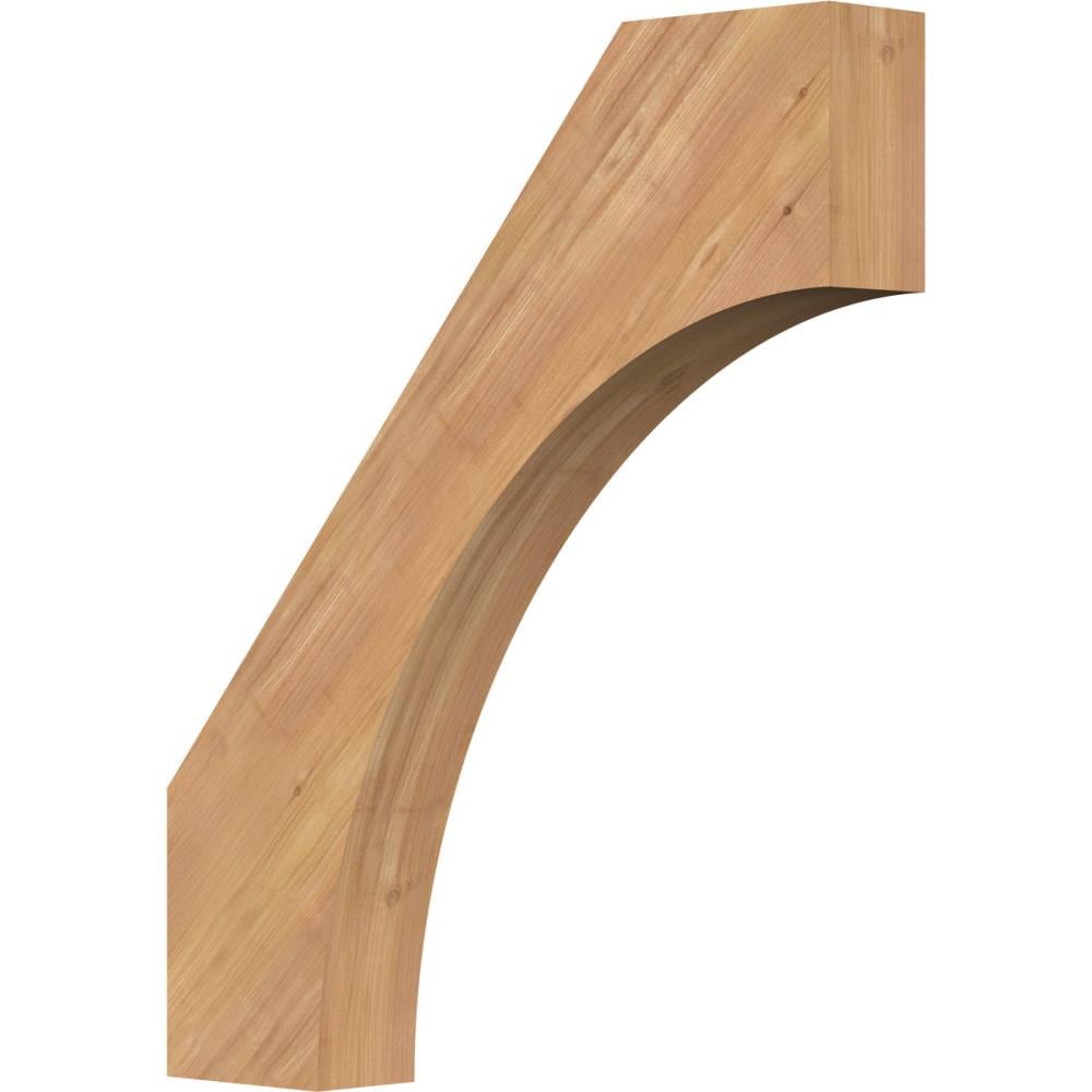 Ekena Millwork BRC04X22X26WTL00SWR 3-1/2-in x 22-in x 26-in Western Red Cedar Unfinished Wood Westlake smooth
