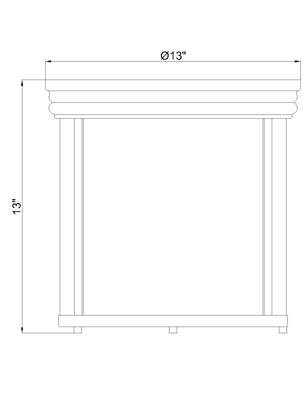 Z-Lite 742F13-BN flushmounts - View #8
