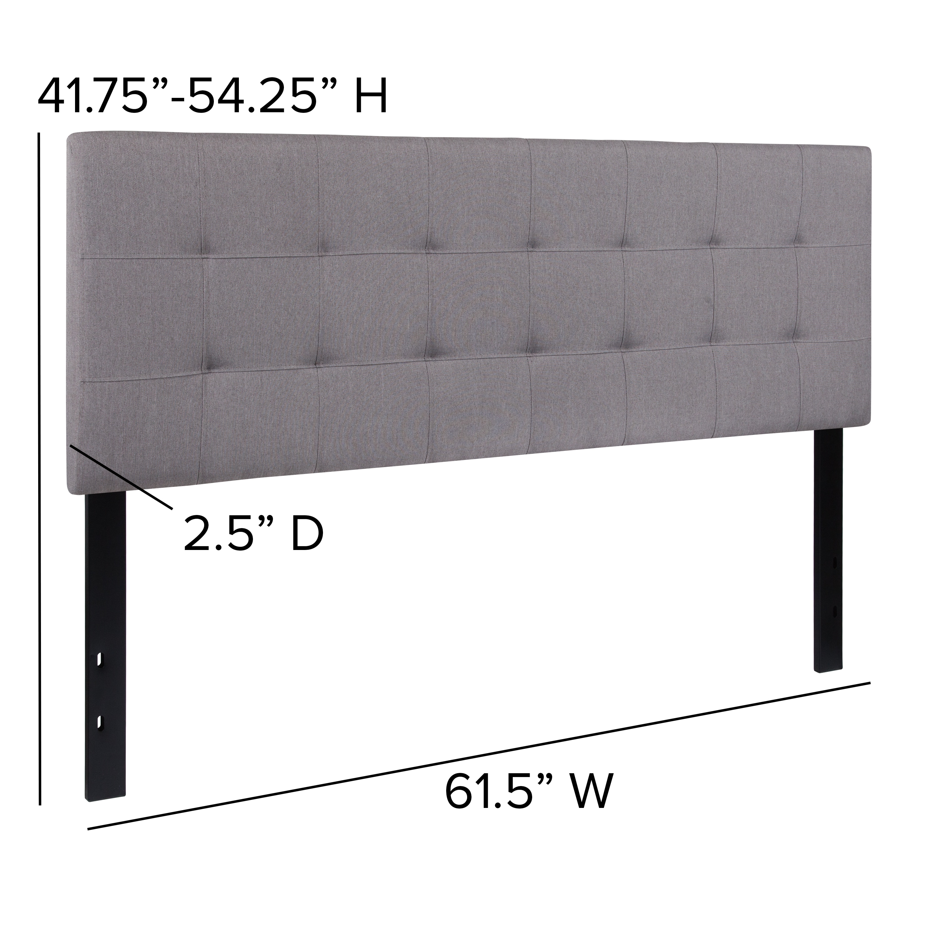 Flash Furniture 889142217213 Upholstered-Headboards - View #7