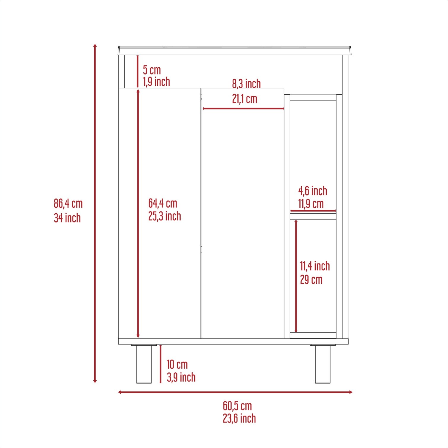 SunJet ZMPKZQJNE5I1 Bath-Vanity-Combo - View #3