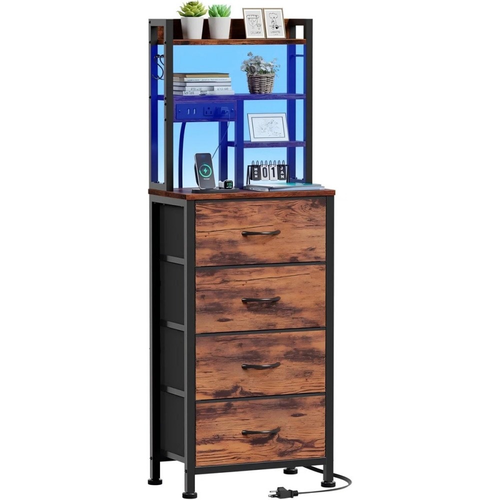Furologee ET-109-CL-4D-1-RB nightstands - View #7
