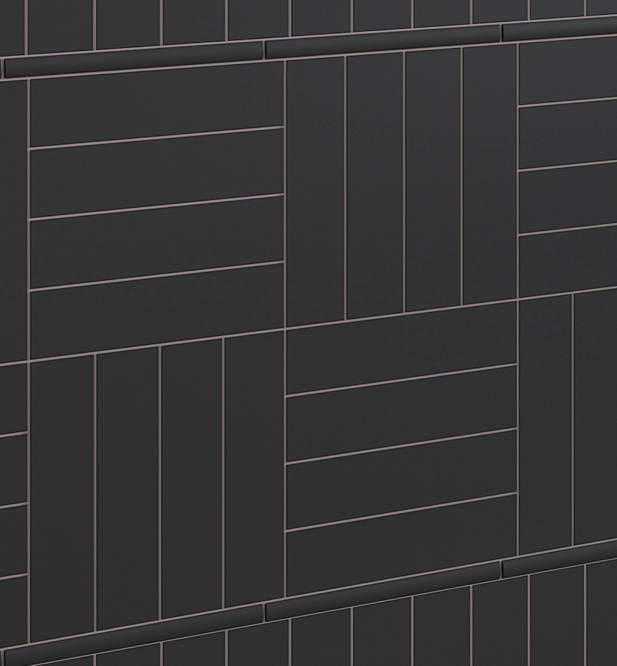 Apollo Tile RID88BLKPENM Wall-Trim-Accent-Tile - View #6
