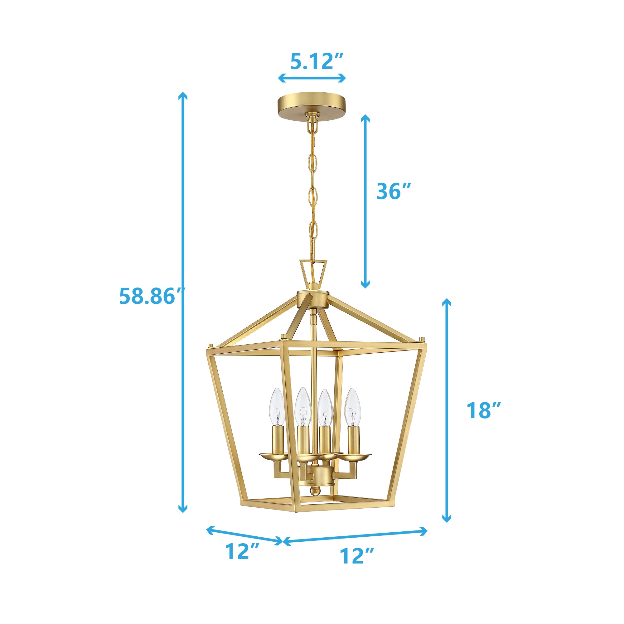 WELLFOR TTC50334SG Pendant-Lights - View #9