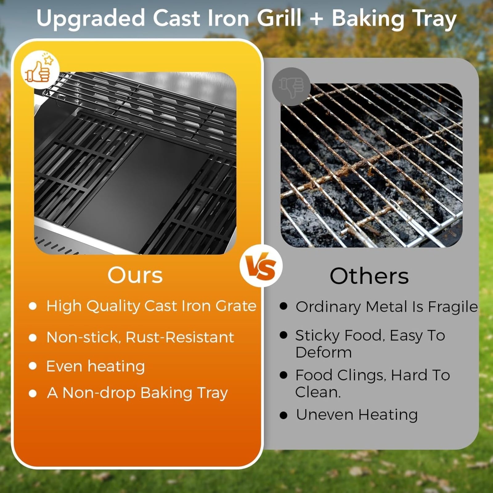 COWSAR LSG01GG41B Gas-Grill - View #11