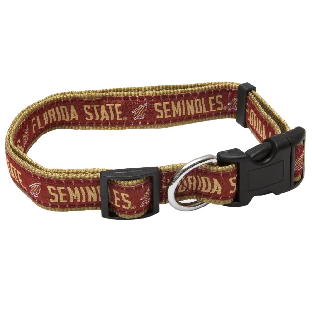 Pets First FSU-3036-SM Florida State Seminoles Blue Dog collar , Small