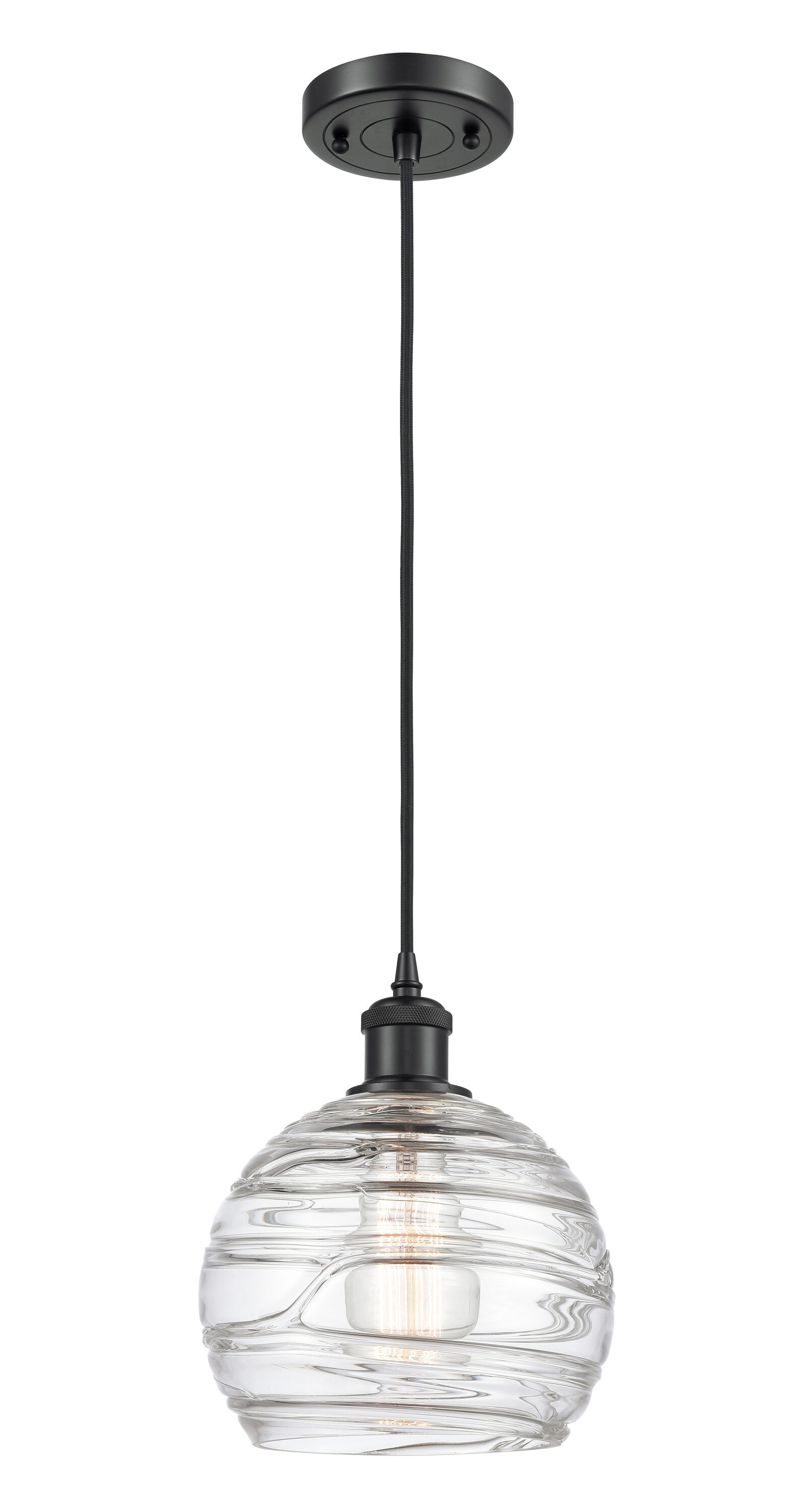 Innovations Lighting 516-1P-BK-G1213-8 Pendant-Lights - View #2