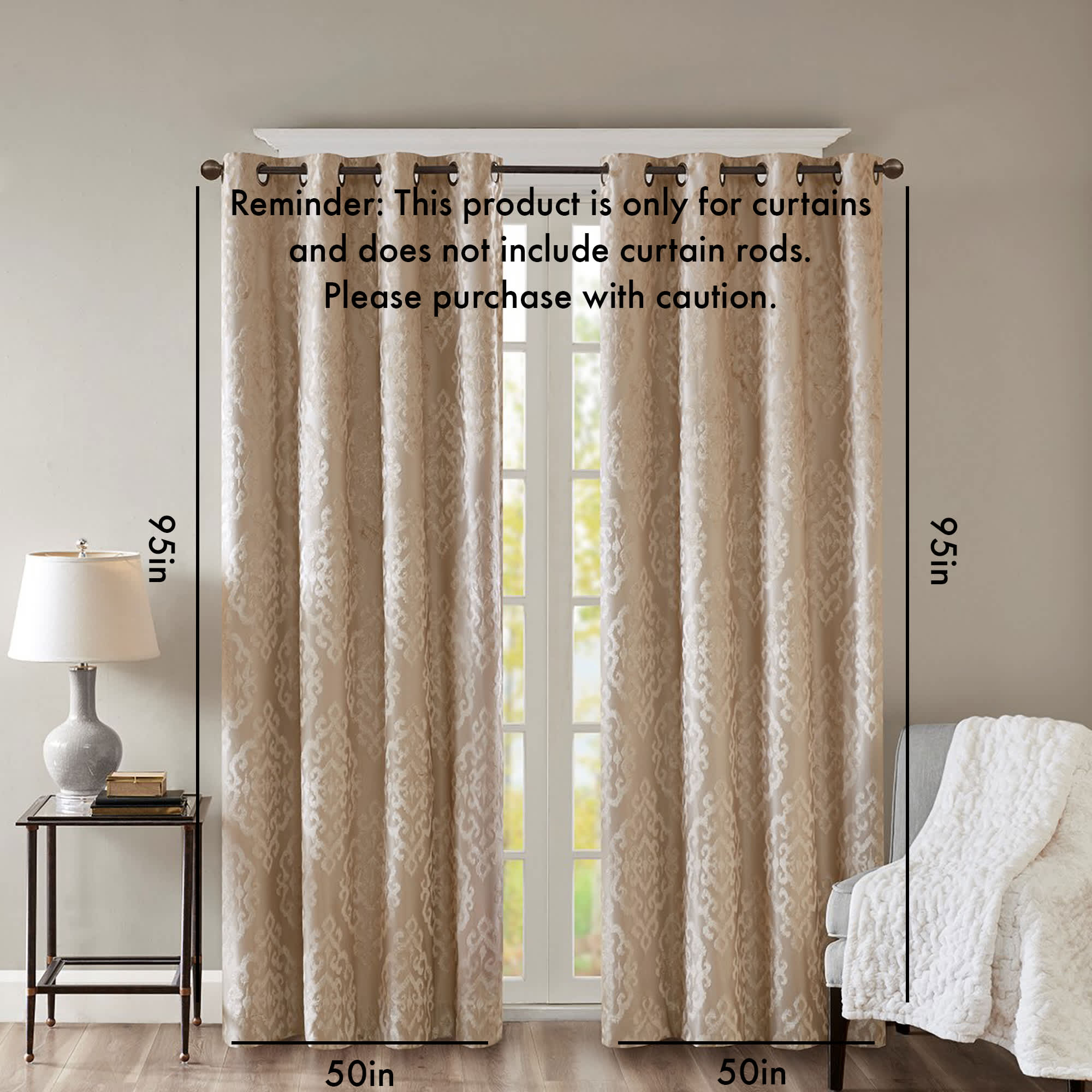 Vynxaria LESX0246-DJCL-CP0165 curtains - View #2