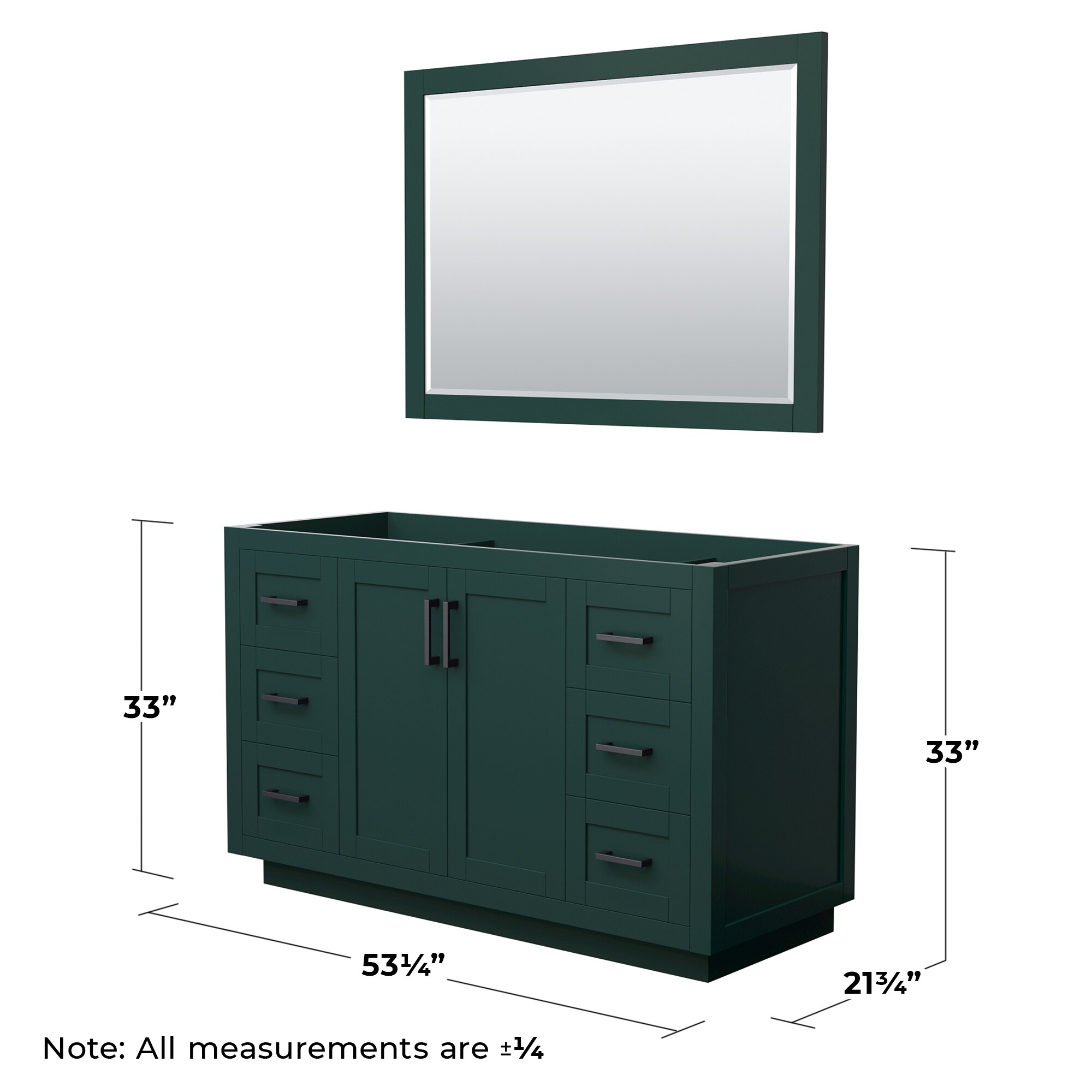 Wyndham Collection WCF292954SGKCXSXXM46 vanities - View #4