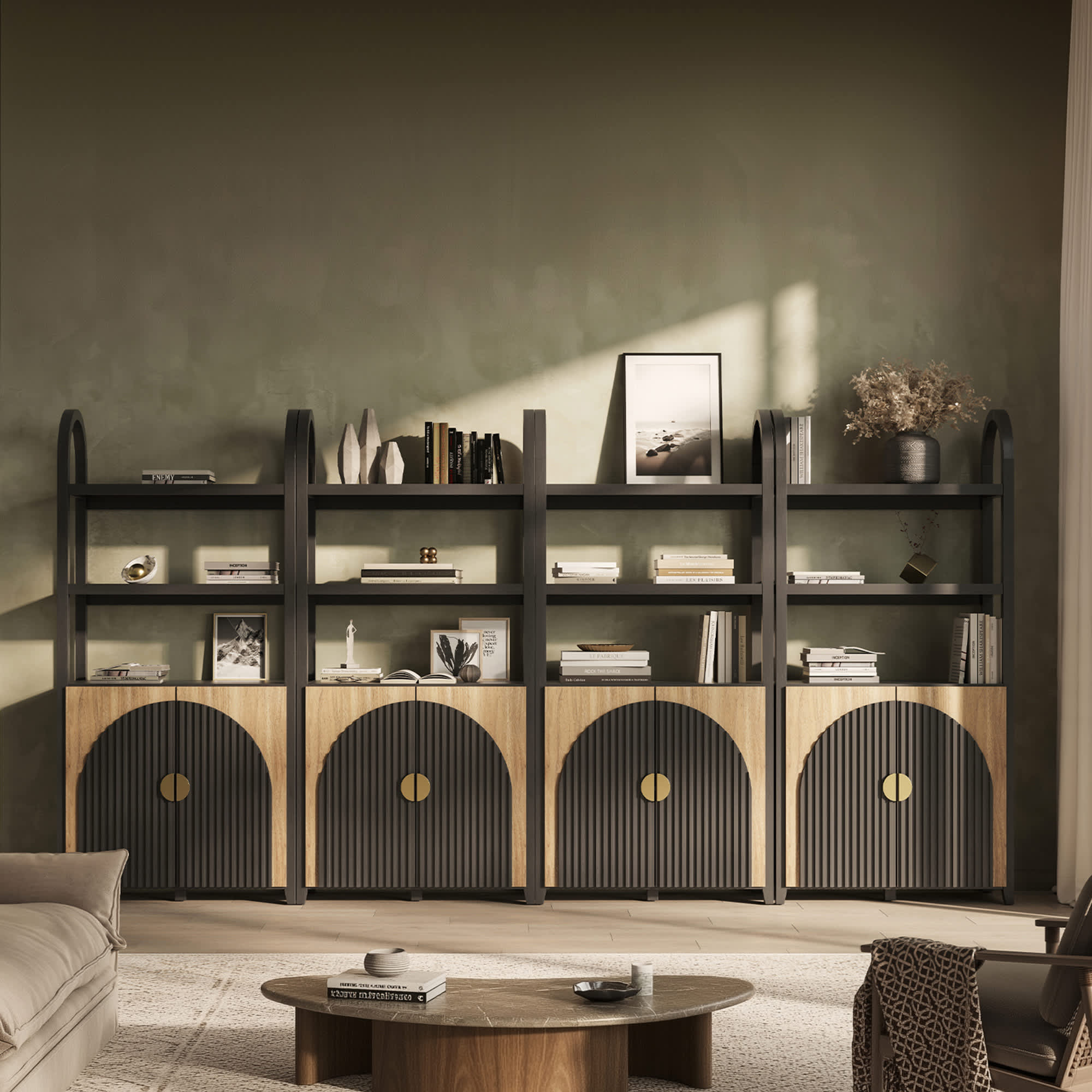 Belleze 014-HG-43513-CAM bookcases - View #9