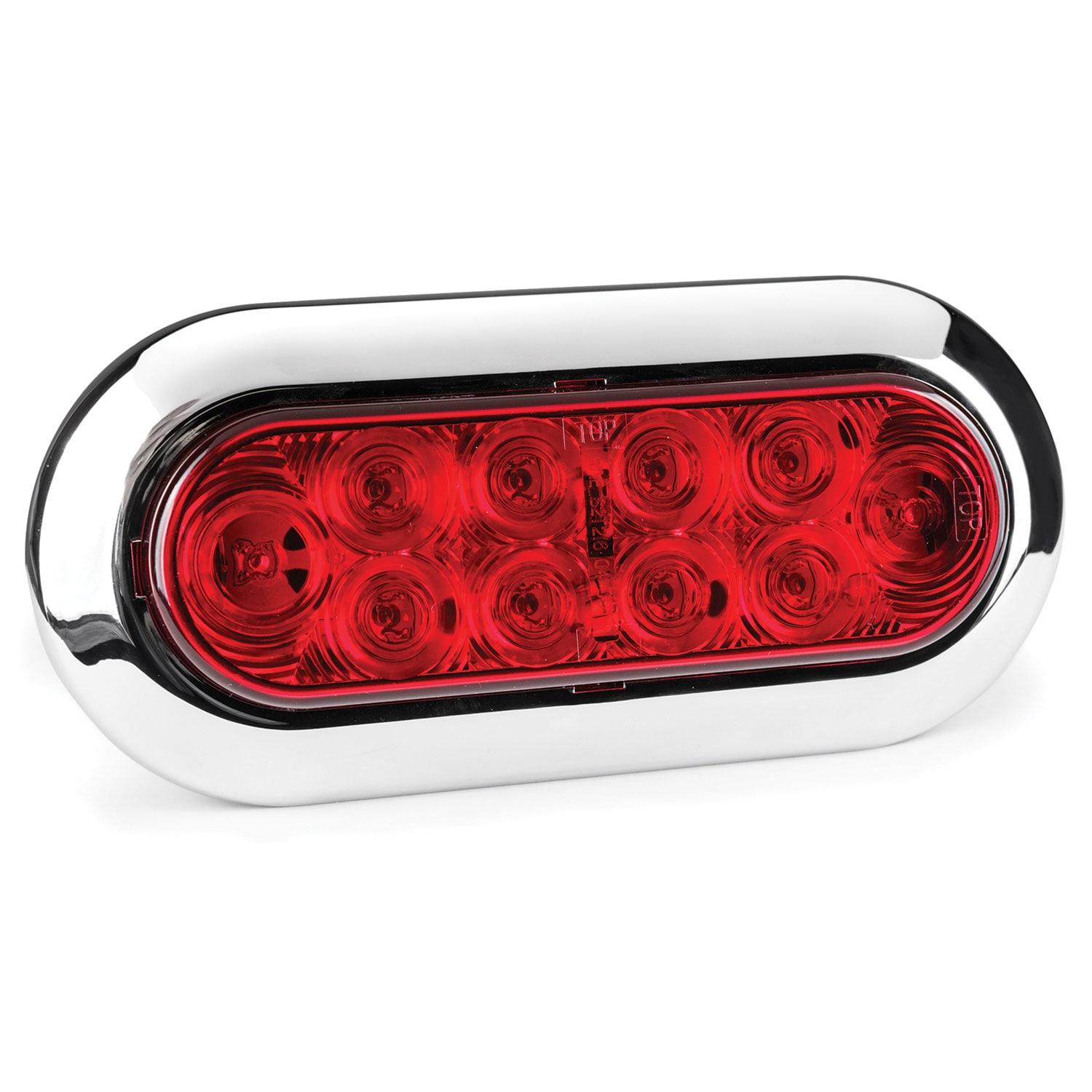 Reese 8610911 6-in Oval Sealed Light with Chrome Rim