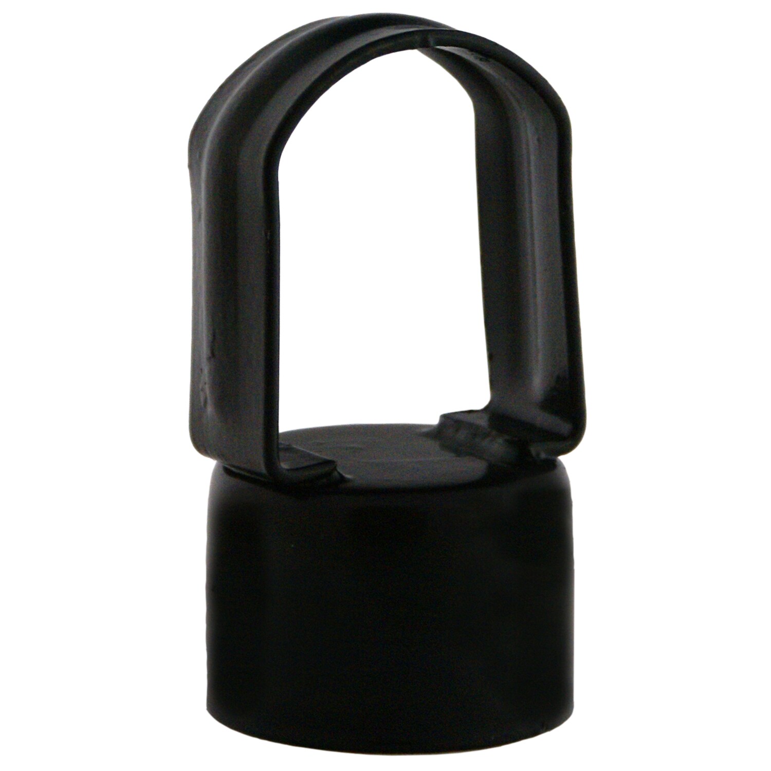  02418BKA 2-Inches W x 4-Inches L Powder-coated Steel Chain-link fence Eye top - Fits Common Post Measurement: 2-3/8-in x 2-3/8-in