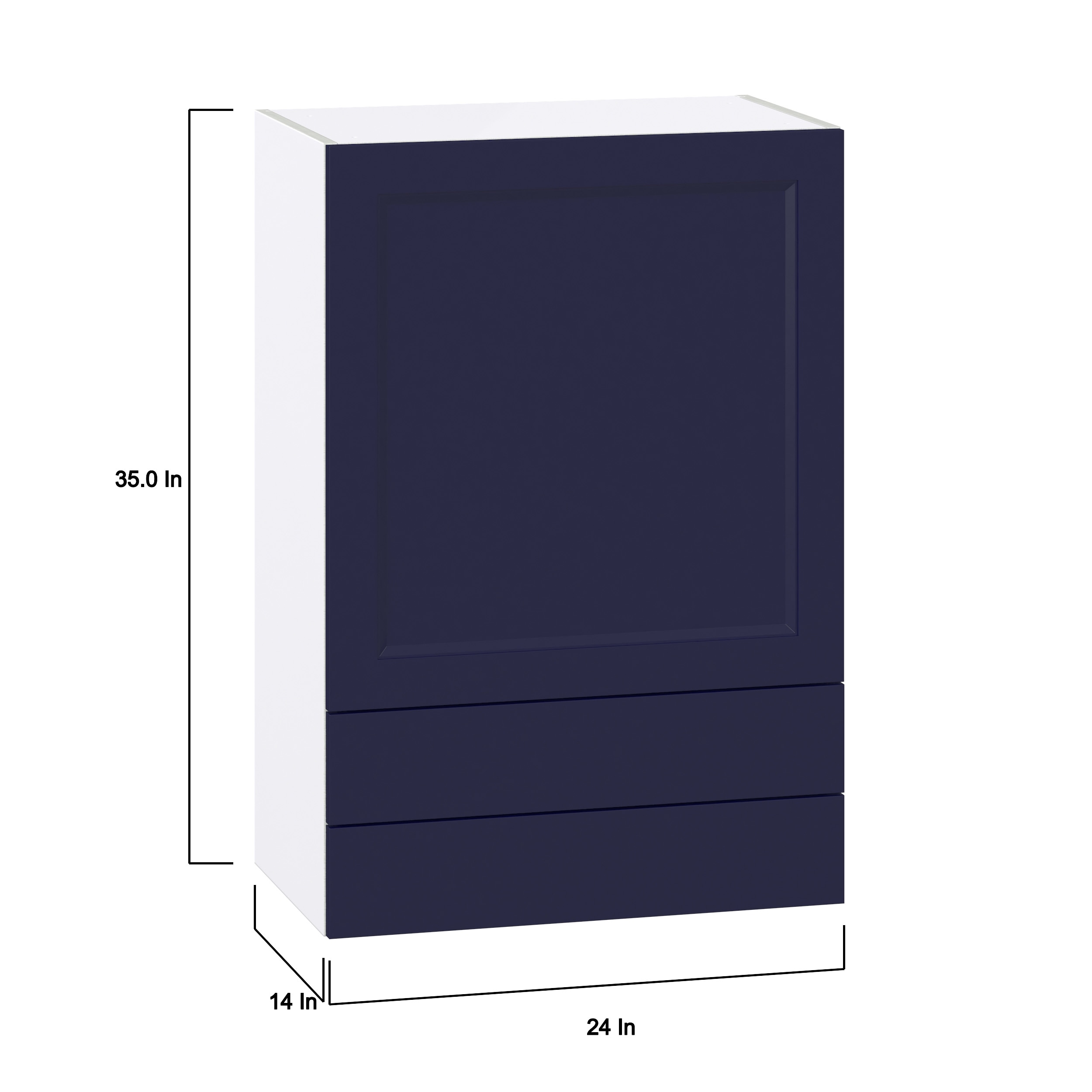 Hugo&Borg DSW2435B(L/R)-LO Cabinets-Kitchen - View #4